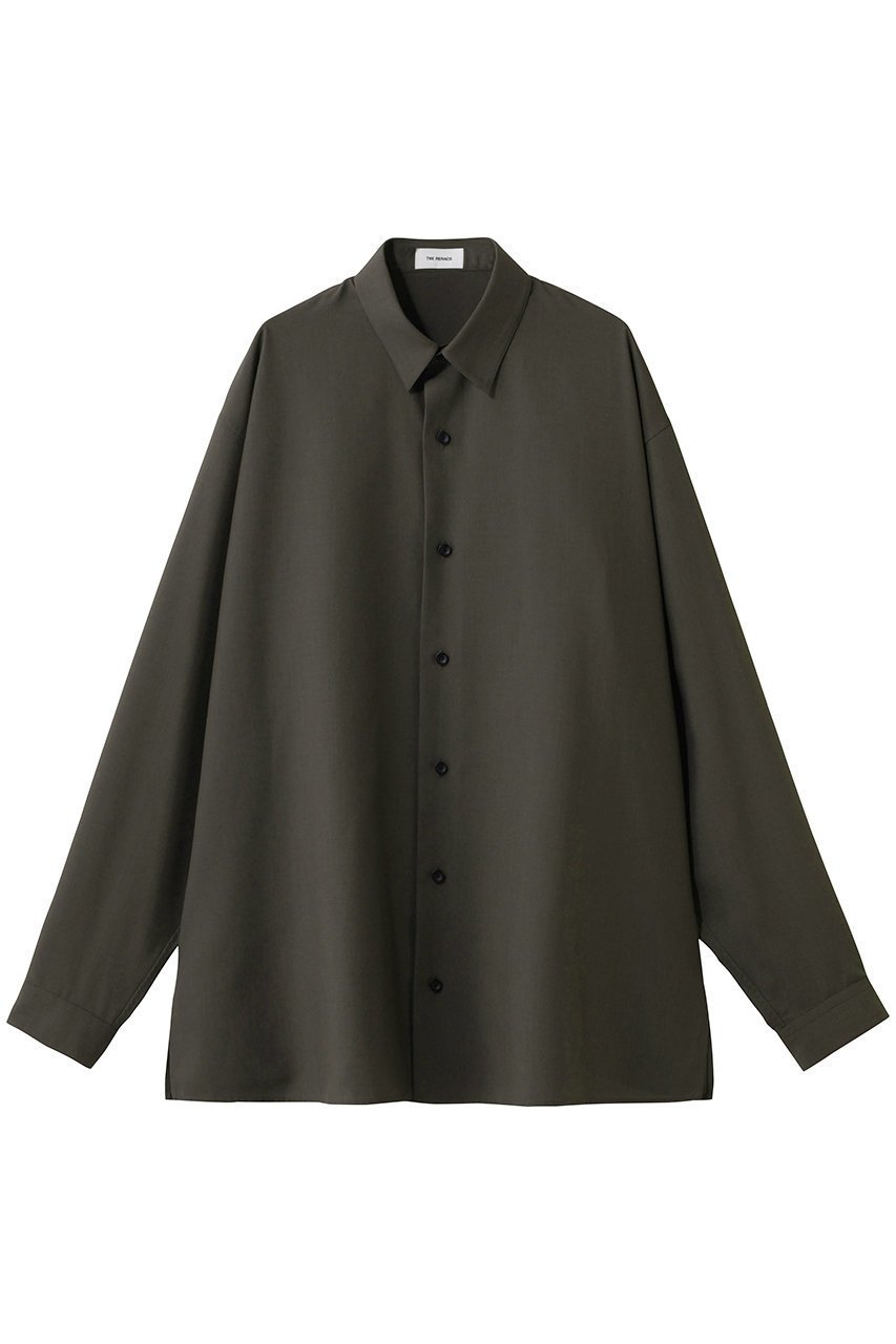 【ザ リラクス/THE RERACS】のパーフェクトシャツ インテリア・キッズ・メンズ・レディースファッション・服の通販 founy(ファニー) ファッション Fashion レディースファッション Fashion for Women トップス・カットソー Cut & Sew Tops シャツ・ブラウス・オフィスカジュアル Elegant Blouses & Button-Ups 2026年 2026 オケージョン Occasion Wear スリーブ Sleeve, Long Sleeve / Short Sleeve バランス Balance, Style Balance モダン Modern, Contemporary ロング Long, Long-Length エレガント 上品 Elegant 夏 Summer 春 Spring S/S・春夏 SS, Spring/Summer, Warm Season ガンメタルグレー|ID: prp329100003833710 ipo3291000000035271750