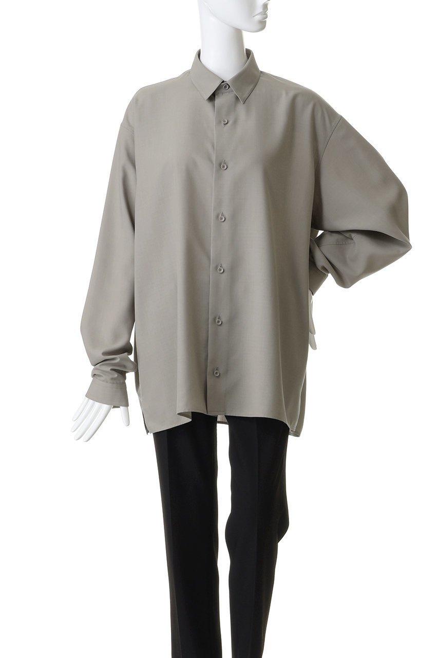 【ザ リラクス/THE RERACS】のパーフェクトシャツ 人気、トレンドファッション・服の通販 founy(ファニー) 　ファッション　Fashion　レディースファッション　Fashion for Women　トップス・カットソー　Cut & Sew Tops　シャツ・ブラウス・オフィスカジュアル　Elegant Blouses & Button-Ups　オケージョン　Occasion Wear　スリーブ　Sleeve, Long Sleeve / Short Sleeve　バランス　Balance, Style Balance　モダン　Modern, Contemporary　ロング　Long, Long-Length　エレガント 上品　Elegant　other-2|ID: prp329100003833710 ipo3291000000036746495