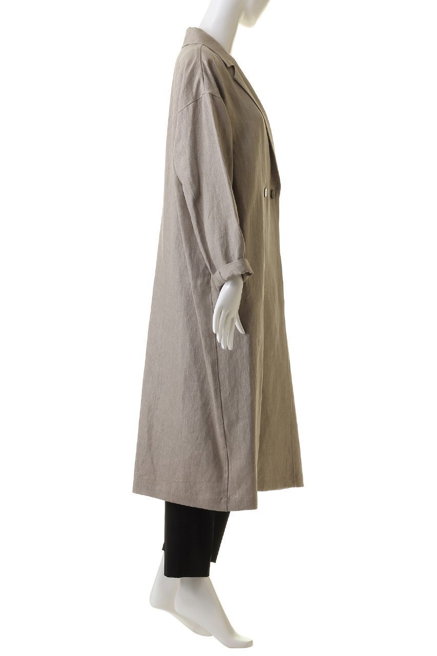 【スリー ドッツ/three dots】のラフリネン オーバーサイズトレンチ 人気、トレンドファッション・服の通販 founy(ファニー) 　ファッション　Fashion　レディースファッション　Fashion for Women　アウター　Coat / Outerwear Collection　コート・ロングコート・ピーコート　Long Coats, Peacoats & More　インナー　Innerwear　ロング　Long, Long-Length　other-3|ID: prp329100003833747 ipo3291000000035489573