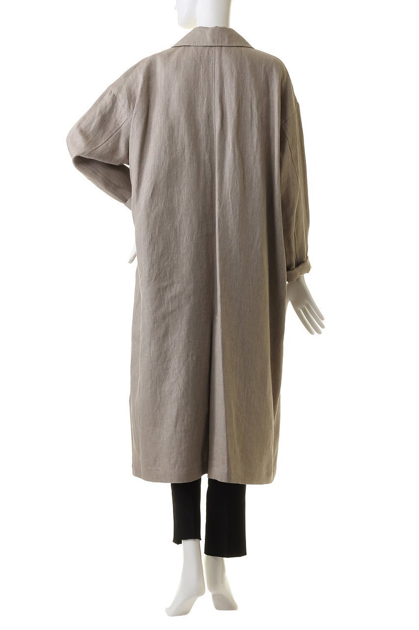 【スリー ドッツ/three dots】のラフリネン オーバーサイズトレンチ 人気、トレンドファッション・服の通販 founy(ファニー) 　ファッション　Fashion　レディースファッション　Fashion for Women　アウター　Coat / Outerwear Collection　コート・ロングコート・ピーコート　Long Coats, Peacoats & More　インナー　Innerwear　ロング　Long, Long-Length　other-4|ID: prp329100003833747 ipo3291000000036222083