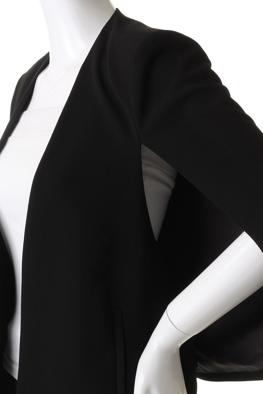 【アルアバイル/allureville】の【Loulou Willoughby】リトルブラックケープJK A 人気、トレンドファッション・服の通販 founy(ファニー) ファッション Fashion レディースファッション Fashion for Women アウター Coat / Outerwear Collection レディースジャケット・軽アウター Jackets オケージョン Occasion Wear ジャケット Jacket, Outerwear スリット Slit, Slit Detail ビジネス 仕事 通勤 Business / Work / Commuting other-5|ID: prp329100003833751 ipo3291000000036516122