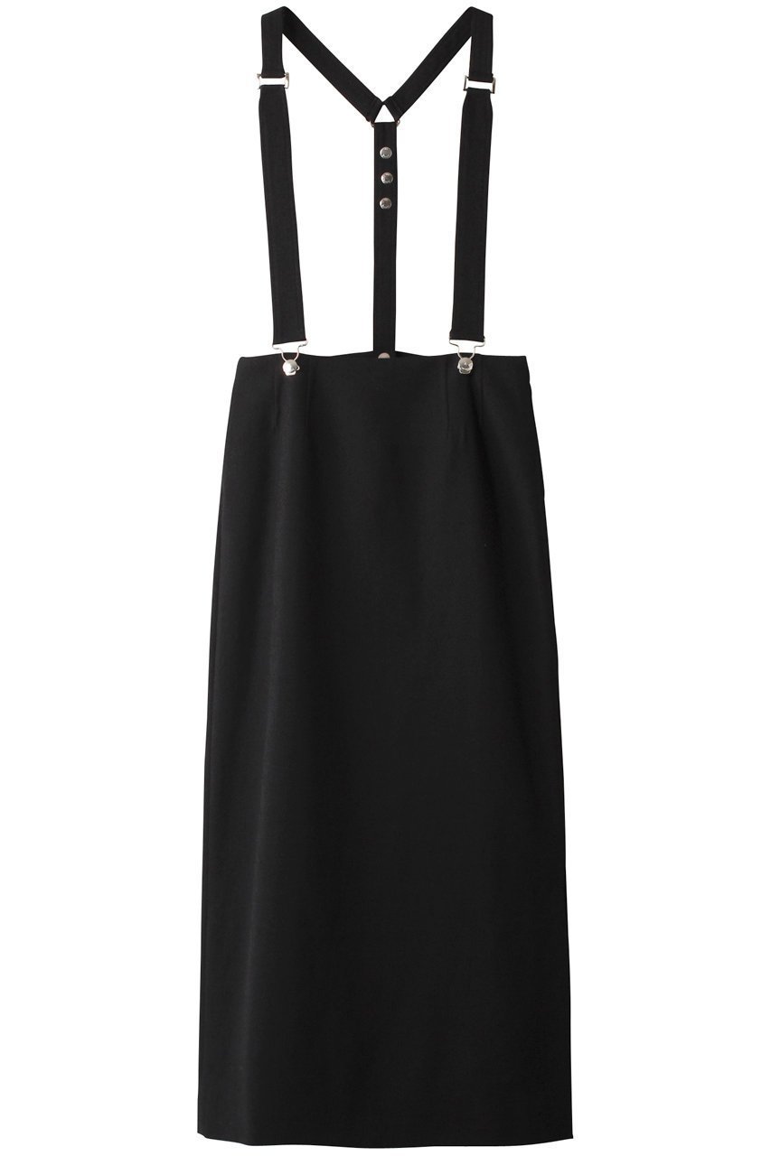 【ザ リラクス/THE RERACS】のサスペンダーペンシルスカート インテリア・キッズ・メンズ・レディースファッション・服の通販 founy(ファニー) 　ファッション　Fashion　レディースファッション　WOMEN　スカート　Skirt　ロングスカート　Long Skirt　サスペンダー　Suspenders　シンプル　Simple　マキシ　Maxi　リブニット　Rib Knit　ロング　Long　ダークネイビー|ID: prp329100003833789 ipo3291000000025190360