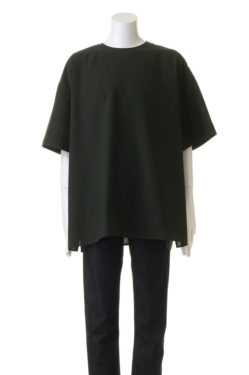 【ザ リラクス/THE RERACS / MEN】の【MEN】ショートスリーブサイドジッププルオーバーシャツ 人気、トレンドファッション・服の通販 founy(ファニー) 　ファッション　Fashion　メンズファッション　Fashion for Men　トップス・カットソー　Cut & Sew Tops　メンズシャツ　Shirts　サイドジップ　Side Zip, Side Zipper　ショルダー　Shoulder, Shoulder Strap　ショート　Short, Short Length　シンプル　Simple, Minimal　スリーブ　Sleeve, Long Sleeve / Short Sleeve　ドロップ　Drop Shoulder, Dropped Style　other-2|ID: prp329100003833797 ipo3291000000032920782