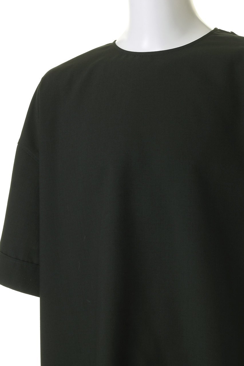 【ザ リラクス/THE RERACS / MEN】の【MEN】ショートスリーブサイドジッププルオーバーシャツ 人気、トレンドファッション・服の通販 founy(ファニー) 　ファッション　Fashion　メンズファッション　Fashion for Men　トップス・カットソー　Cut & Sew Tops　メンズシャツ　Shirts　サイドジップ　Side Zip, Side Zipper　ショルダー　Shoulder, Shoulder Strap　ショート　Short, Short Length　シンプル　Simple, Minimal　スリーブ　Sleeve, Long Sleeve / Short Sleeve　ドロップ　Drop Shoulder, Dropped Style　other-5|ID: prp329100003833797 ipo3291000000032920809