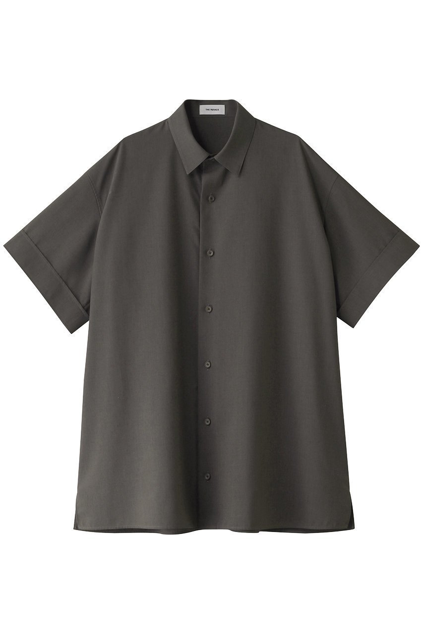 【ザ リラクス/THE RERACS / MEN】の【MEN】ショートスリーブパーフェクトシャツ インテリア・キッズ・メンズ・レディースファッション・服の通販 founy(ファニー) 　ファッション　Fashion　メンズファッション　Fashion for Men　ショート　Short, Short Length　スリーブ　Sleeve, Long Sleeve / Short Sleeve　ベーシック　Basic, Essential　定番　Standard, Basic Item　ガンメタルグレー|ID: prp329100003833799 ipo3291000000032846991