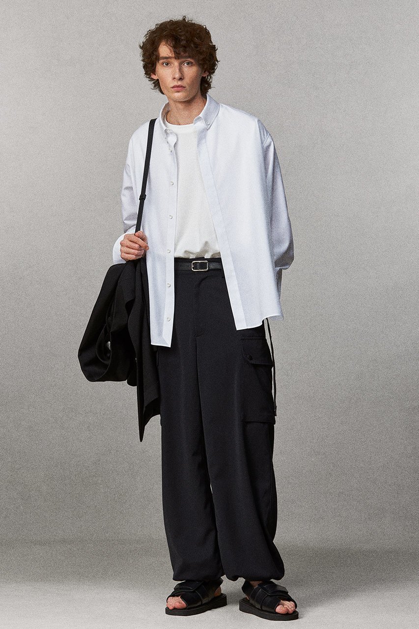 【ザ リラクス/THE RERACS / MEN】の【MEN】ボタンダウンシャツ 人気、トレンドファッション・服の通販 founy(ファニー) 　ファッション　Fashion　メンズファッション　Fashion for Men　エレガント 上品　Elegant　ストレート　Straight, Straight Cut　スリーブ　Sleeve, Long Sleeve / Short Sleeve　フォーマル　Formal, Dressy　ロング　Long, Long-Length　ワイド　Wide, Wide Fit　other-6|ID: prp329100003833800 ipo3291000000036891541