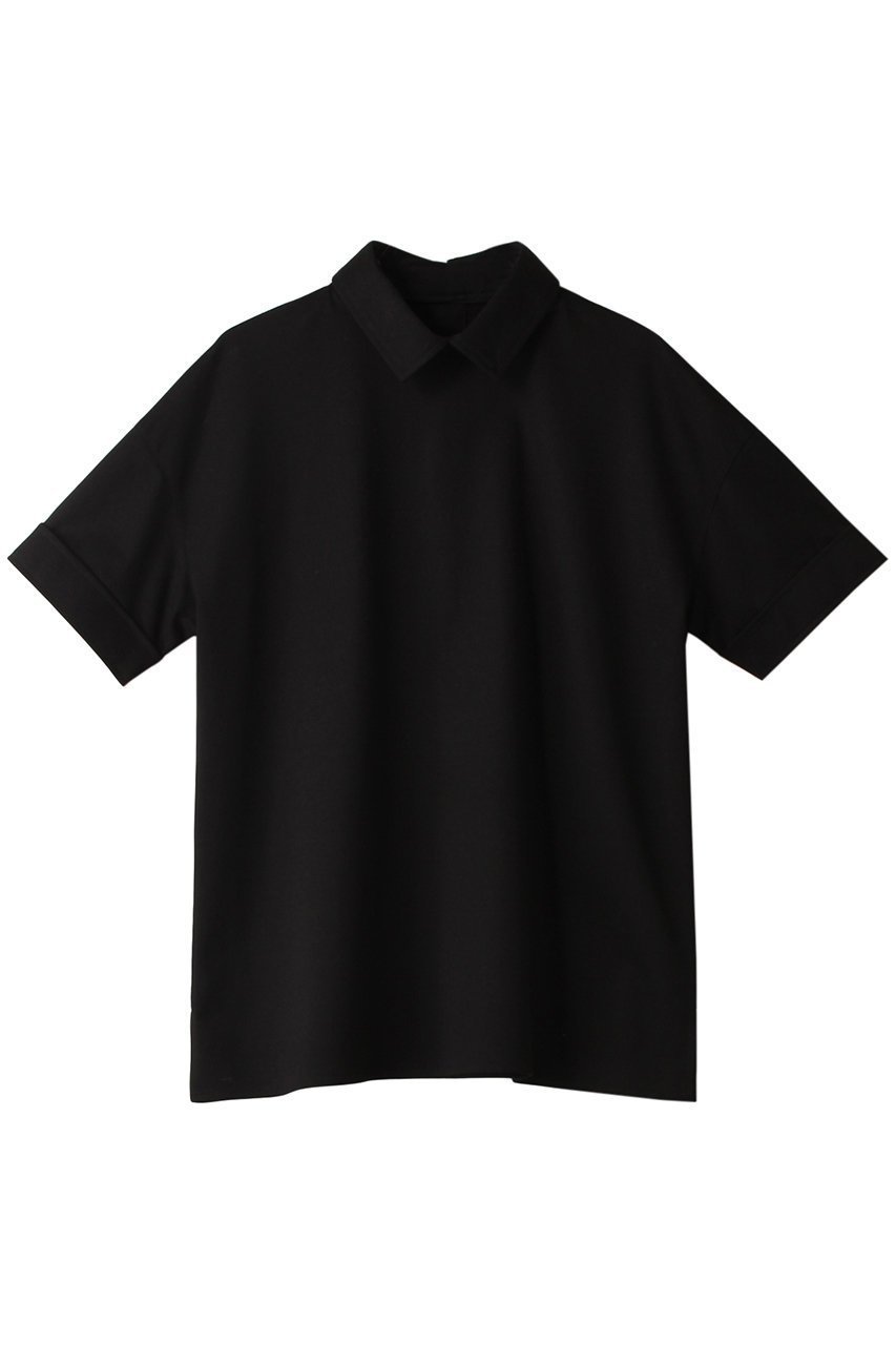 【ザ リラクス/THE RERACS】のバックオープンプルオーバーポロシャツ 人気、トレンドファッション・服の通販 founy(ファニー) 　ファッション　Fashion　レディースファッション　WOMEN　トップス・カットソー　Tops/Tshirt　シャツ/ブラウス　Shirts/Blouses　ポロシャツ　Polo Shirts　プルオーバー　Pullover　バッグ　Bag　シンプル　Simple　スリーブ　Sleeve　ポロシャツ　Polo Shirt　ロング　Long　定番　Standard　 other-1|ID: prp329100003833805 ipo3291000000025190426