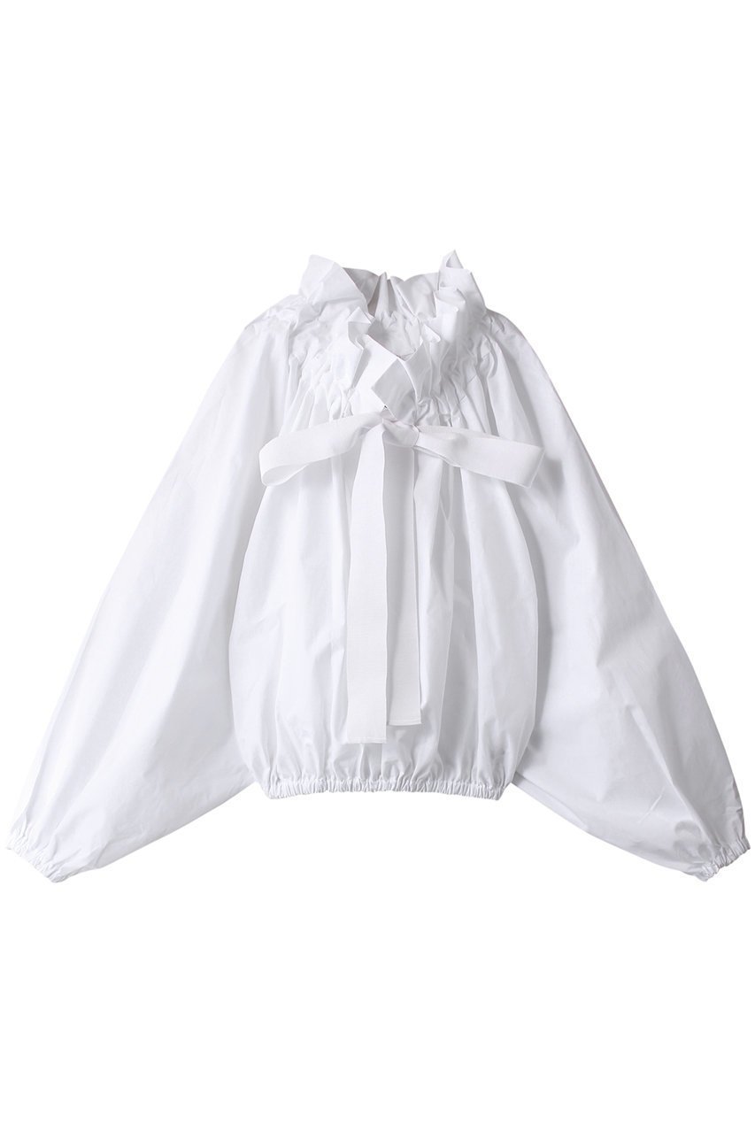 【パトゥ/PATOU】のアイコニック ボリューム トップス 人気、トレンドファッション・服の通販 founy(ファニー) 　ファッション　Fashion　レディースファッション　Ladies' Fashion Online　トップス・カットソー　Tops/Tshirt　シャツ/ブラウス　Shirts/Blouses　エレガント 上品　Elegant　スリーブ　Sleeve　デニム　Denim　フリル　Frills　リボン　Ribbon　ロング　Long　 other-1|ID: prp329100003833879 ipo3291000000032549277