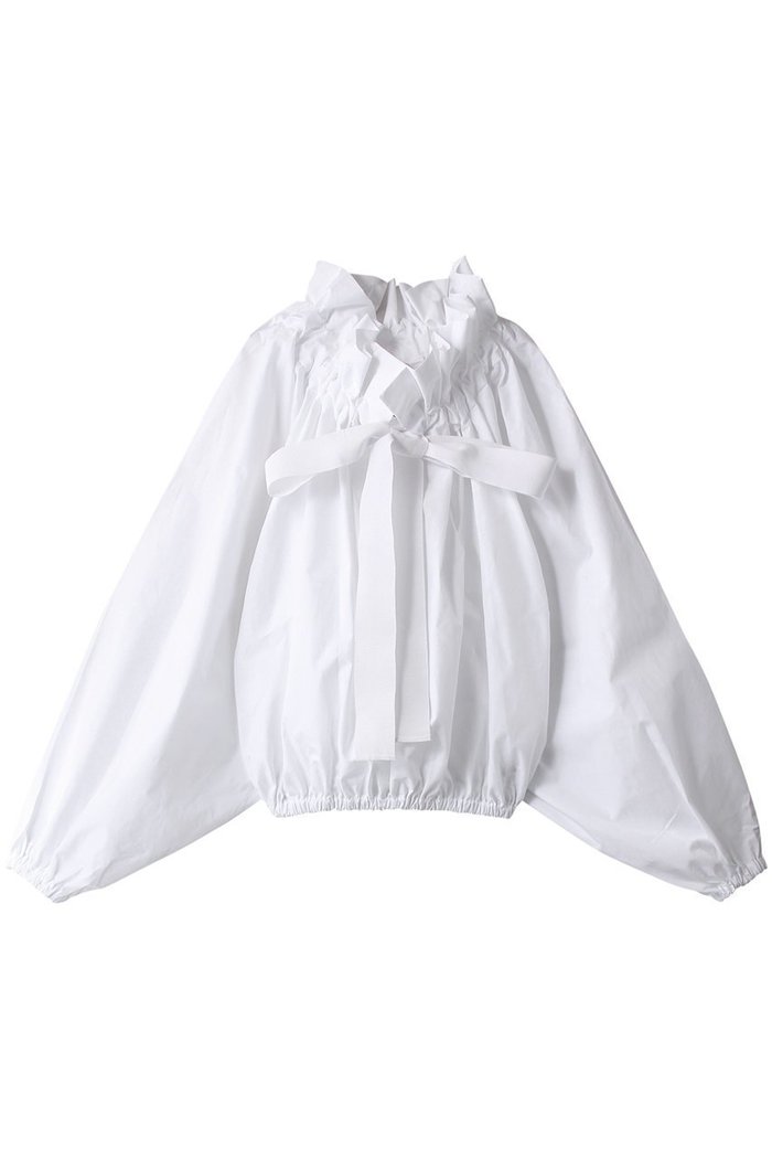 【パトゥ/PATOU】のアイコニック ボリューム トップス インテリア・キッズ・メンズ・レディースファッション・服の通販 founy(ファニー) https://founy.com/ ファッション Fashion レディースファッション Ladies' Fashion Online トップス・カットソー Tops/Tshirt シャツ/ブラウス Shirts/Blouses エレガント 上品 Elegant スリーブ Sleeve デニム Denim フリル Frills リボン Ribbon ロング Long |ID: prp329100003833879 ipo3291000000032549278