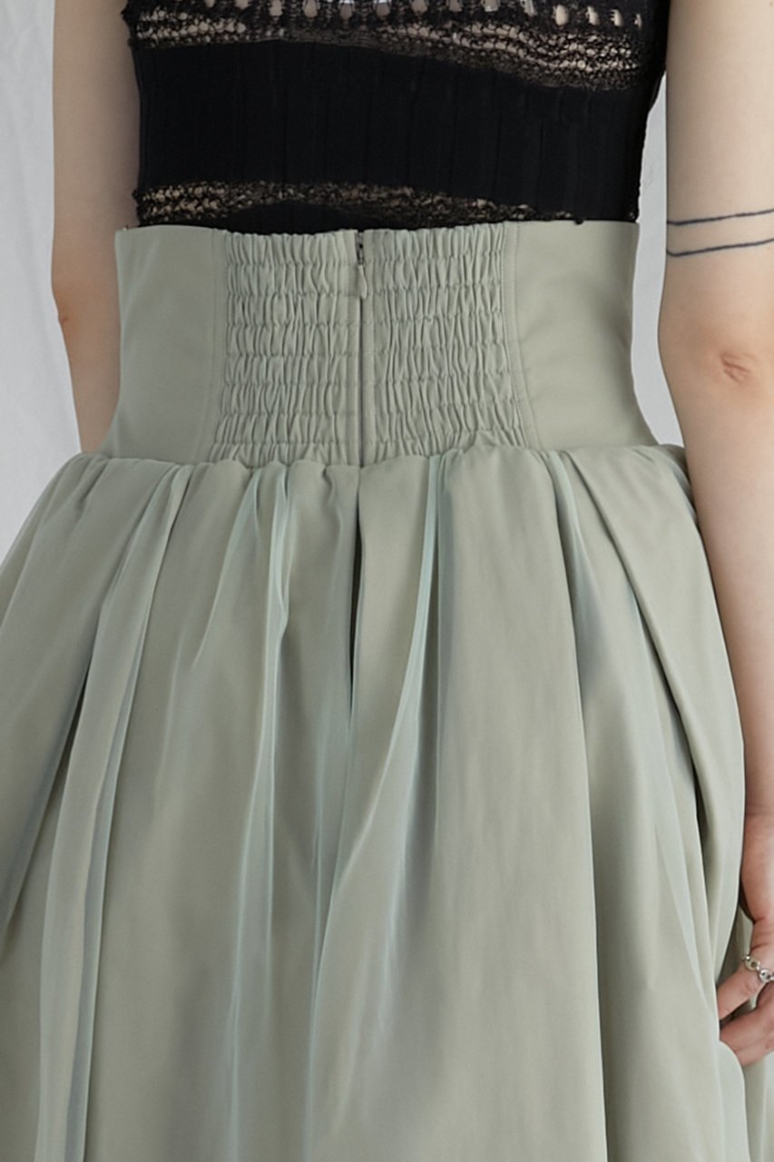 【プランク プロジェクト/PRANK PROJECT】のチュールレイヤードボリュームスカート / Tulle Layered Volume Skirt 人気、トレンドファッション・服の通販 founy(ファニー) ファッション Fashion レディースファッション Fashion for Women スカート Skirts ロングスカート Long Skirts / Maxi & Midi Skirts コンパクト Compact, Small Size タフタ Taffeta, Structured Fabric チュール Tulip, Tulip Motif ロング Long, Long-Length other-4|ID: prp329100003833904 ipo3291000000035954691