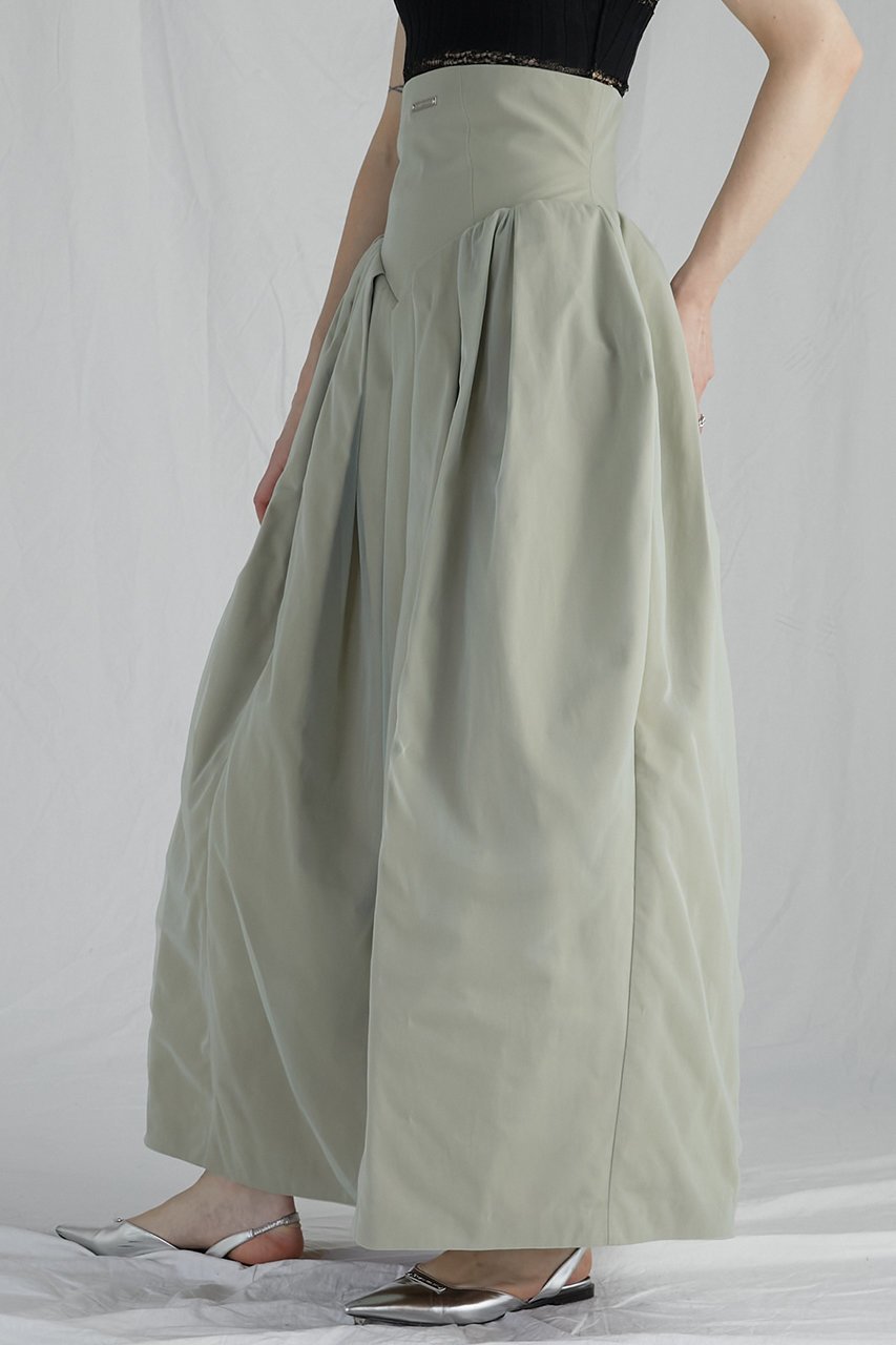 【プランク プロジェクト/PRANK PROJECT】のチュールレイヤードボリュームスカート / Tulle Layered Volume Skirt 人気、トレンドファッション・服の通販 founy(ファニー) ファッション Fashion レディースファッション Fashion for Women スカート Skirts ロングスカート Long Skirts / Maxi & Midi Skirts コンパクト Compact, Small Size タフタ Taffeta, Structured Fabric チュール Tulip, Tulip Motif ロング Long, Long-Length other-6|ID: prp329100003833904 ipo3291000000035954693
