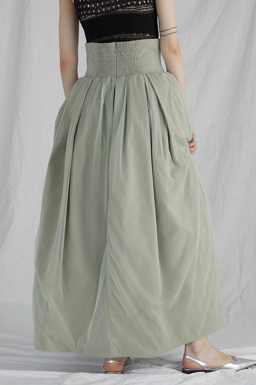 【プランク プロジェクト/PRANK PROJECT】のチュールレイヤードボリュームスカート / Tulle Layered Volume Skirt 人気、トレンドファッション・服の通販 founy(ファニー) ファッション Fashion レディースファッション Fashion for Women スカート Skirts ロングスカート Long Skirts / Maxi & Midi Skirts コンパクト Compact, Small Size タフタ Taffeta, Structured Fabric チュール Tulip, Tulip Motif ロング Long, Long-Length other-7|ID: prp329100003833904 ipo3291000000035954694