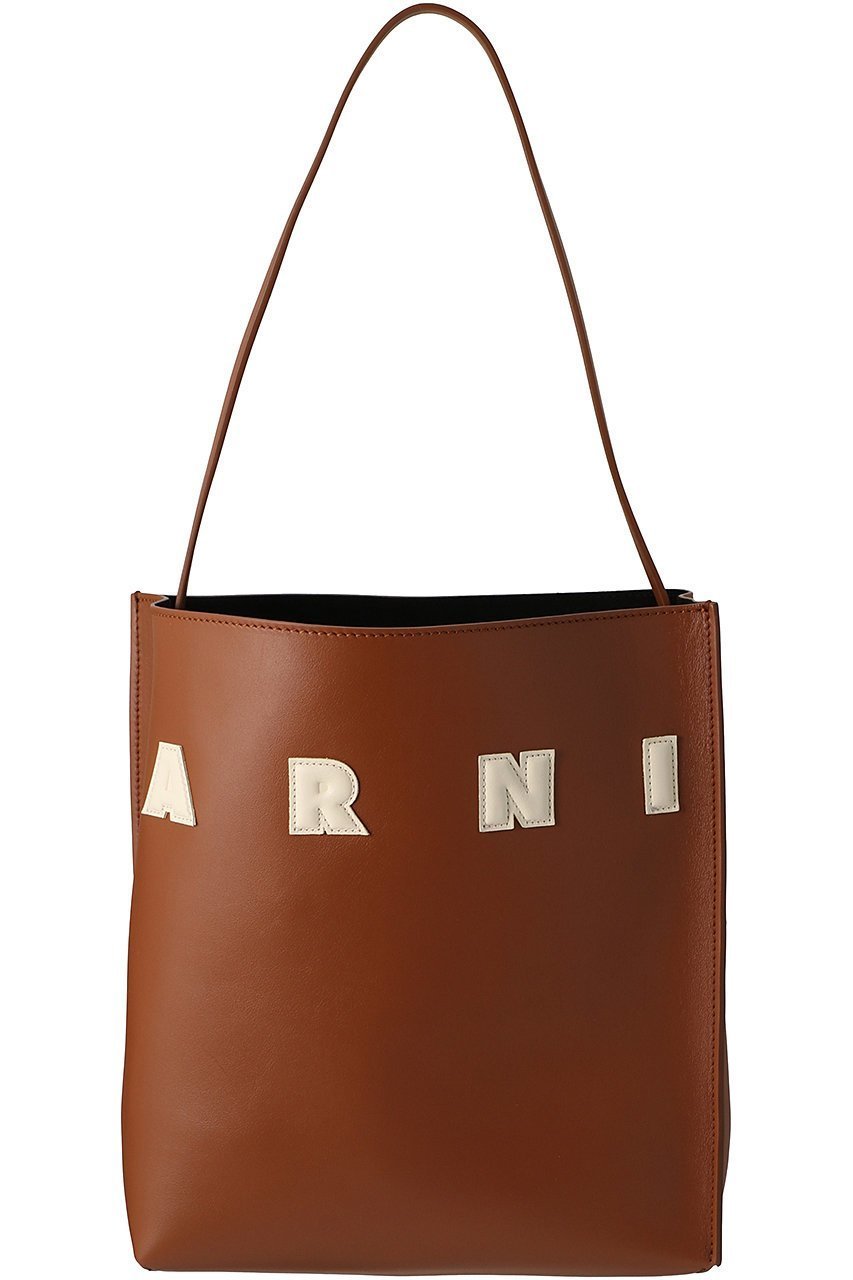 【マルニ/MARNI】のMUSEO HOBO SMALL ショルダーバッグ インテリア・キッズ・メンズ・レディースファッション・服の通販 founy(ファニー) 　ファッション　Fashion　レディースファッション　WOMEN　バッグ　Bag　なめらか　Smooth　シンプル　Simple　ポケット　Pocket　モカ|ID: prp329100003835140 ipo3291000000025203551