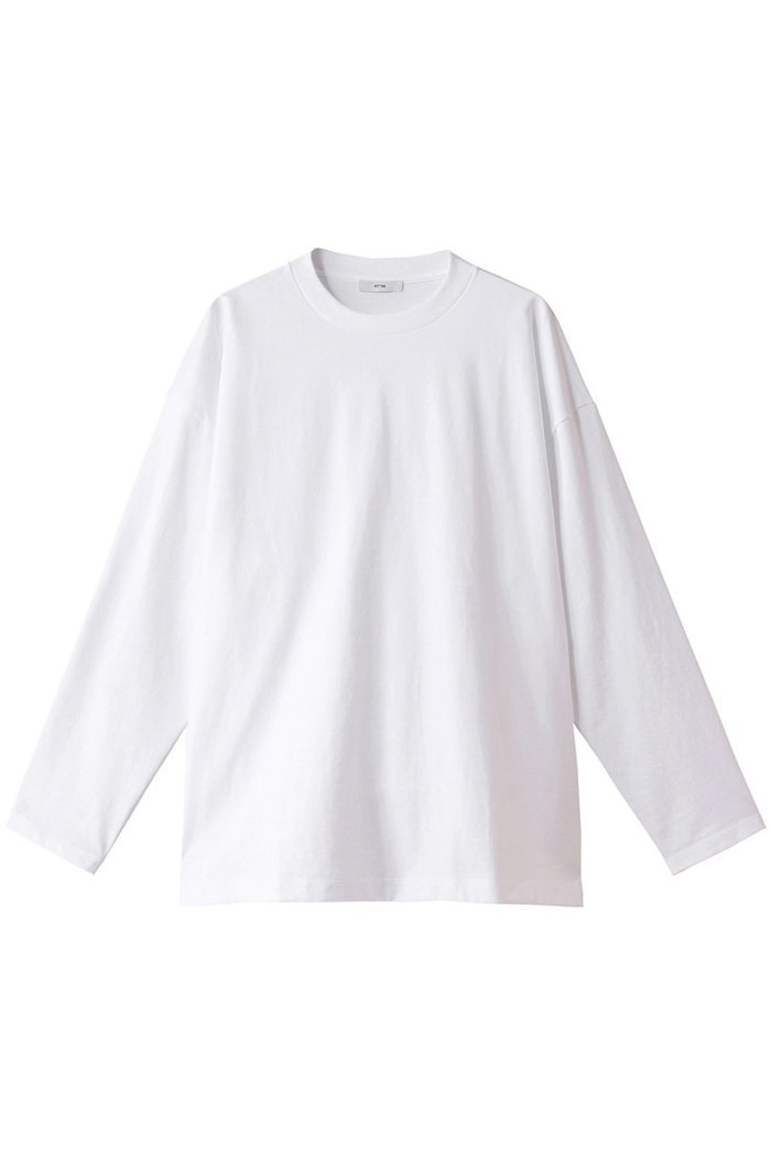 【エイトン/ATON / MEN】の【MEN】12/- AIR SPINNING オーバーサイズ ロングスリーブ Tシャツ インテリア・キッズ・メンズ・レディースファッション・服の通販 founy(ファニー) https://founy.com/ ファッション Fashion メンズファッション Fashion for Men トップス・カットソー Cut & Sew Tops メンズシャツ Shirts スリーブ Sleeve, Long Sleeve / Short Sleeve ロング Long, Long-Length 定番 Standard, Basic Item 長袖 Long Sleeve, Full Sleeve |ID: prp329100003835155 ipo3291000000032796519