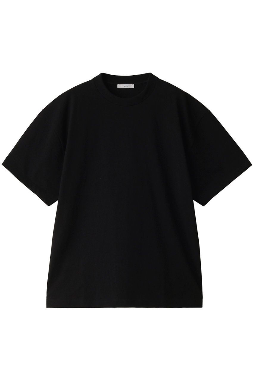 【エイトン/ATON / MEN】の【MEN】12/- AIR SPINNING オーバーサイズ Tシャツ インテリア・キッズ・メンズ・レディースファッション・服の通販 founy(ファニー) 　ファッション　Fashion　メンズファッション　MEN　トップス・カットソー　Tops/Tshirt/Men　シャツ　Shirts　ショート　Short　シンプル　Simple　スリーブ　Sleeve　定番　Standard　ブラック|ID: prp329100003835156 ipo3291000000025203602