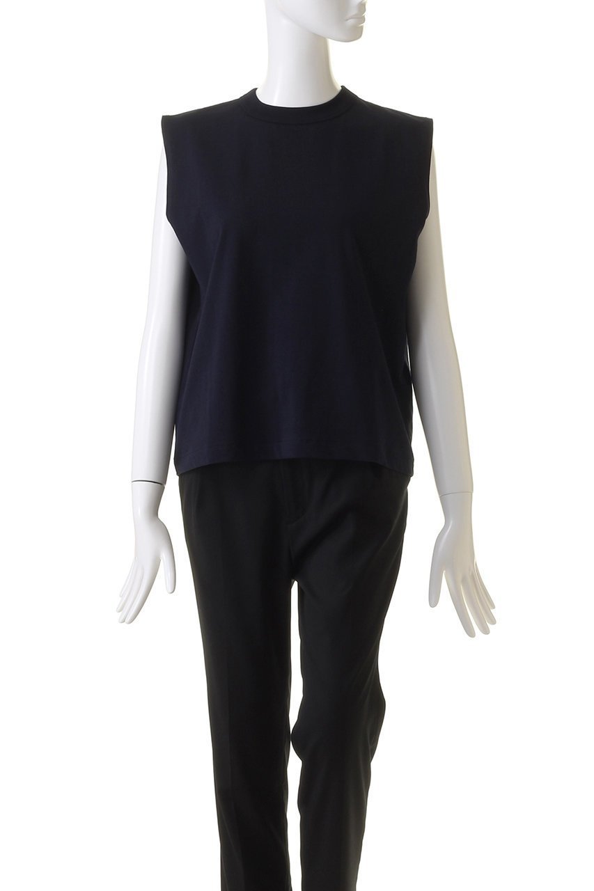【エイトン/ATON】のドライコットン ジャージー ノースリーブ プルオーバー 人気、トレンドファッション・服の通販 founy(ファニー) 　ファッション　Fashion　レディースファッション　WOMEN　トップス・カットソー　Tops/Tshirt　キャミソール / ノースリーブ　No Sleeves　シャツ/ブラウス　Shirts/Blouses　ロング / Tシャツ　T-Shirts　プルオーバー　Pullover　カットソー　Cut and Sewn　キャミソール　Camisole　サマー　Summer　ジャージ　Jersey　ジャージー　Jersey　タンク　Tank　ノースリーブ　No Sleeve　吸水　Water Absorption　other-2|ID: prp329100003835160 ipo3291000000031383155