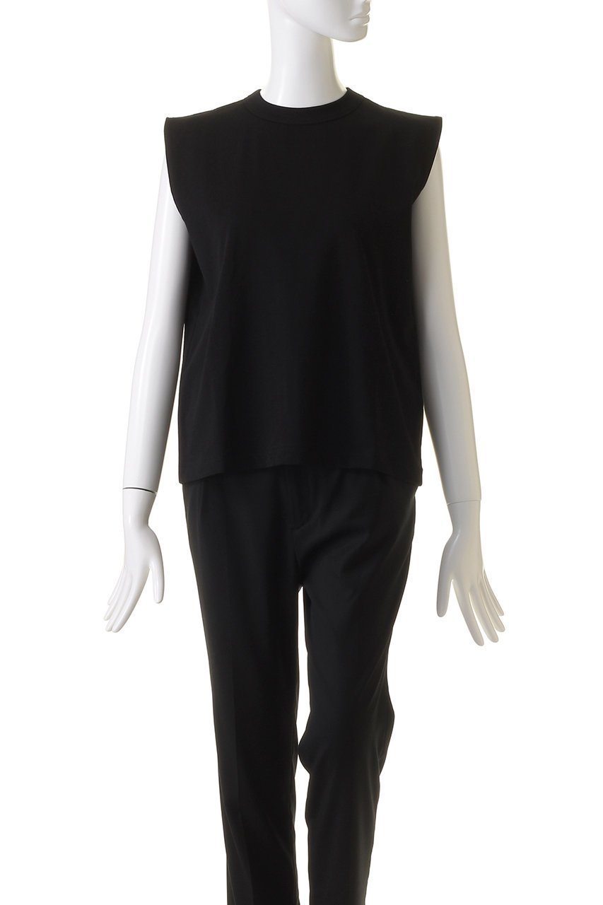 【エイトン/ATON】のドライコットン ジャージー ノースリーブ プルオーバー 人気、トレンドファッション・服の通販 founy(ファニー) 　ファッション　Fashion　レディースファッション　Fashion for Women　トップス・カットソー　Cut & Sew Tops　キャミソール&ノースリーブ　Camisoles & Sleeveless Tops　シャツ・ブラウス・オフィスカジュアル　Elegant Blouses & Button-Ups　ロングTシャツ・Tシャツ　Longline T-Shirts & Tees　カジュアルプルオーバー・ニットトップス　Pullovers & Knit Tops / Casual Pullovers　カットソー・ベーシックTシャツ　Cut-and-Sewn Tops / Stretch Tees & Basics　キャミソール　Camisole, Spaghetti Strap Top　サマー　Summer, Summer Style　タンク　Tank Top, Sleeveless Top　ノースリーブ　Sleeveless, No-Sleeve　吸水　Absorbent, Quick-Dry　other-2|ID: prp329100003835160 ipo3291000000032796681