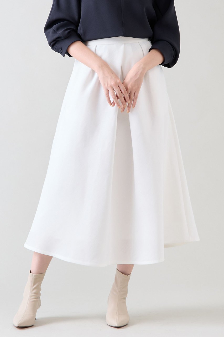 【マルティニーク/martinique】のタックスカート 人気、トレンドファッション・服の通販 founy(ファニー) 　ファッション　Fashion　レディースファッション　Fashion for Women　スカート　Skirts　ロングスカート　Long Skirts / Maxi & Midi Skirts　おすすめ　Recommended / Our Picks　コンパクト　Compact, Small Size　シアー　Sheer, See-Through　バイアス　Bias, Diagonal Cut　ロング　Long, Long-Length　再入荷　Restock / Back in Stock　 other-1|ID: prp329100003835173 ipo3291000000032705144