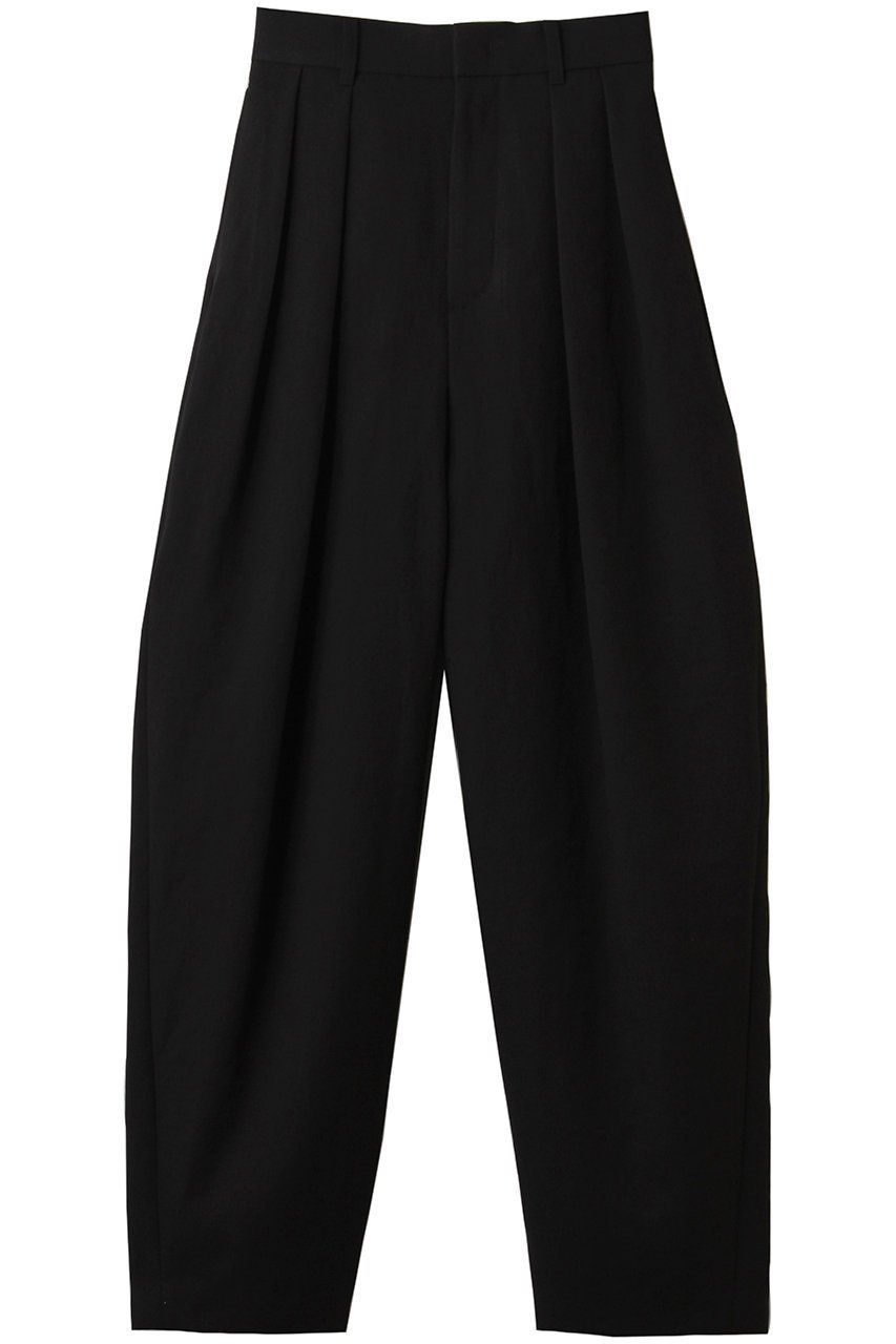 【カレンソロジー/Curensology】のプレーンツータックパンツ インテリア・キッズ・メンズ・レディースファッション・服の通販 founy(ファニー) 　ファッション　Fashion　レディースファッション　Fashion for Women　パンツ　Pants & Trousers　おすすめ　Recommended / Our Picks　ブラック|ID: prp329100003835185 ipo3291000000035692479