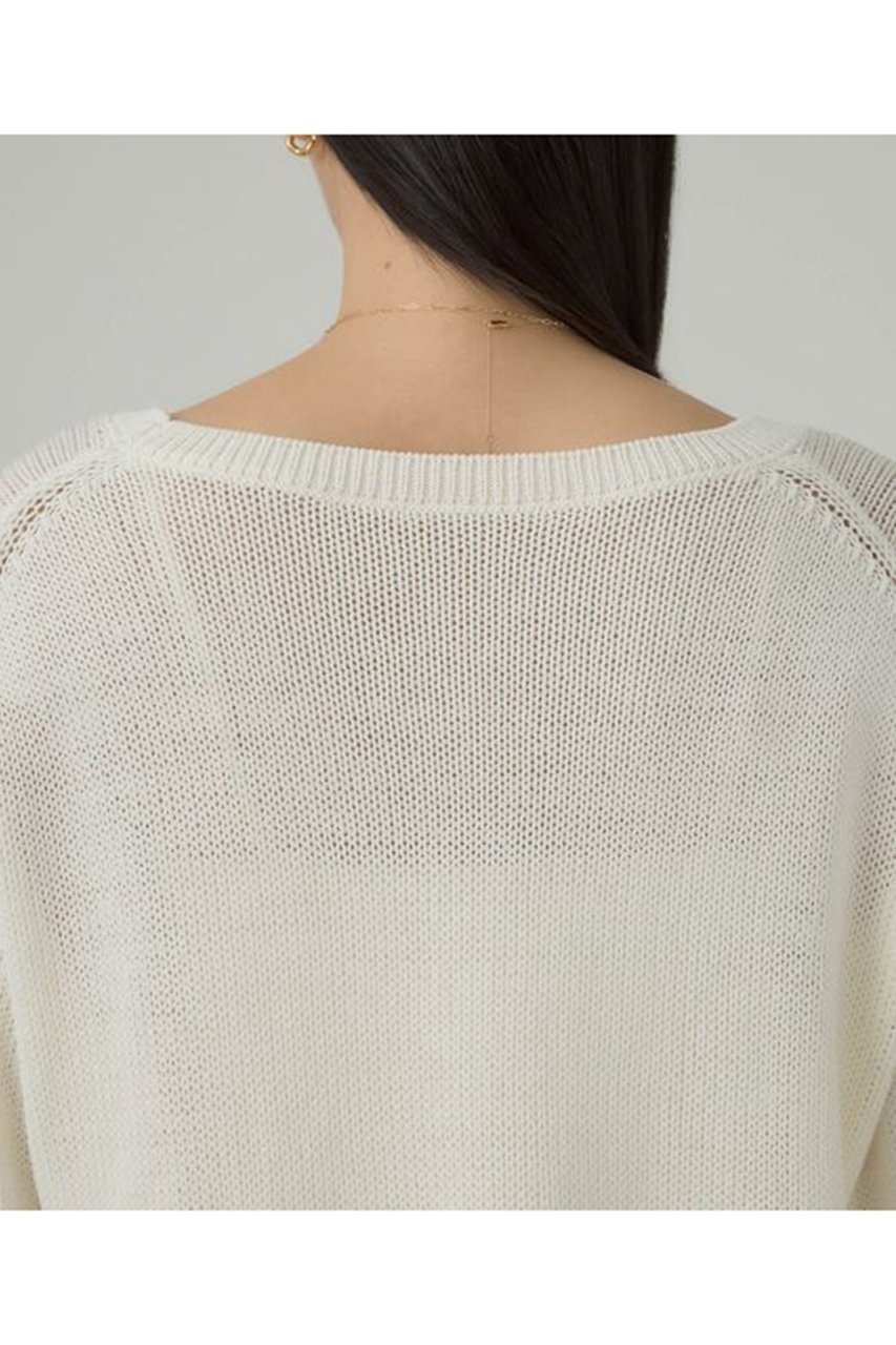 【カオス/Chaos】のシルクコンリリー 2WAY Vネックプルオーバー 人気、トレンドファッション・服の通販 founy(ファニー) 　ファッション　Fashion　レディースファッション　Fashion for Women　トップス・カットソー　Cut & Sew Tops　ニット　Knit Tops & Sweaters　カジュアルプルオーバー・ニットトップス　Pullovers & Knit Tops / Casual Pullovers　Vネックトップス　V-Neck Tops / V-Cut Neckline Shirts　バランス　Balance, Style Balance　ロング　Long, Long-Length　ワイド　Wide, Wide Fit　人気　Popular, Best Seller　定番　Standard, Basic Item　other-8|ID: prp329100003835194 ipo3291000000033705713