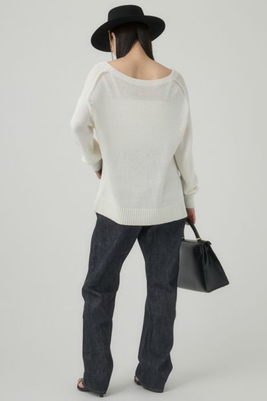 【カオス/Chaos】のシルクコンリリー 2WAY Vネックプルオーバー 人気、トレンドファッション・服の通販 founy(ファニー) 　ファッション　Fashion　レディースファッション　Fashion for Women　トップス・カットソー　Cut & Sew Tops　ニット　Knit Tops & Sweaters　カジュアルプルオーバー・ニットトップス　Pullovers & Knit Tops / Casual Pullovers　Vネックトップス　V-Neck Tops / V-Cut Neckline Shirts　バランス　Balance, Style Balance　ロング　Long, Long-Length　ワイド　Wide, Wide Fit　人気　Popular, Best Seller　定番　Standard, Basic Item　other-3|ID: prp329100003835194 ipo3291000000035498292