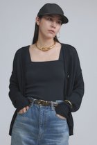 【カオス/Chaos】のシルクコンリリーショートカーディガン ニューネイビー|ID: prp329100003835195 ipo3291000000035126058