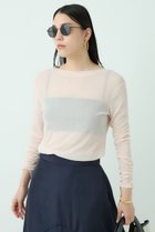 【カオス/Chaos】のパティロングスリーブTシャツ 人気、トレンドファッション・服の通販 founy(ファニー) ファッション Fashion レディースファッション Fashion for Women トップス・カットソー Cut & Sew Tops シャツ・ブラウス・オフィスカジュアル Elegant Blouses & Button-Ups ロングTシャツ・Tシャツ Longline T-Shirts & Tees カットソー・ベーシックTシャツ Cut-and-Sewn Tops / Stretch Tees & Basics インナー Innerwear コンパクト Compact, Small Size シアー Sheer, See-Through スリーブ Sleeve, Long Sleeve / Short Sleeve ロング Long, Long-Length エレガント 上品 Elegant thumbnail ダスティーピンク|ID: prp329100003836641 ipo3291000000035703059