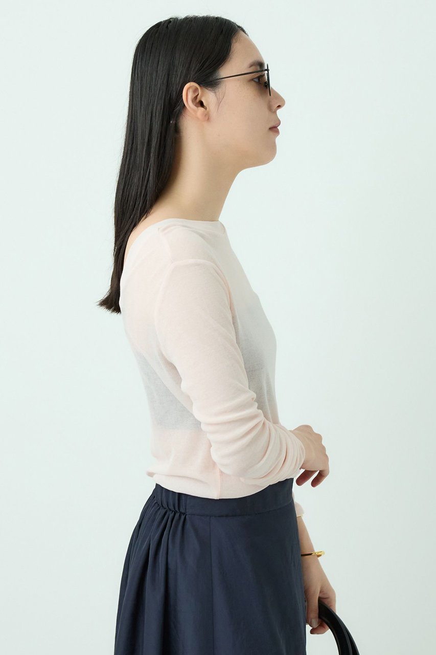 【カオス/Chaos】のパティロングスリーブTシャツ 人気、トレンドファッション・服の通販 founy(ファニー) 　ファッション　Fashion　レディースファッション　Fashion for Women　トップス・カットソー　Cut & Sew Tops　シャツ・ブラウス・オフィスカジュアル　Elegant Blouses & Button-Ups　ロングTシャツ・Tシャツ　Longline T-Shirts & Tees　カットソー・ベーシックTシャツ　Cut-and-Sewn Tops / Stretch Tees & Basics　インナー　Innerwear　コンパクト　Compact, Small Size　シアー　Sheer, See-Through　スリーブ　Sleeve, Long Sleeve / Short Sleeve　ロング　Long, Long-Length　エレガント 上品　Elegant　other-5|ID: prp329100003836641 ipo3291000000035746192