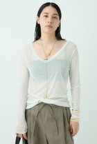 【カオス/Chaos】のパティロングスリーブTシャツ 人気、トレンドファッション・服の通販 founy(ファニー) ファッション Fashion レディースファッション Fashion for Women トップス・カットソー Cut & Sew Tops シャツ・ブラウス・オフィスカジュアル Elegant Blouses & Button-Ups ロングTシャツ・Tシャツ Longline T-Shirts & Tees カットソー・ベーシックTシャツ Cut-and-Sewn Tops / Stretch Tees & Basics インナー Innerwear コンパクト Compact, Small Size シアー Sheer, See-Through スリーブ Sleeve, Long Sleeve / Short Sleeve ロング Long, Long-Length エレガント 上品 Elegant thumbnail ホワイト|ID: prp329100003836641 ipo3291000000036728253