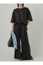 【カオス/Chaos】のモーラワイドワイドパンツ 人気、トレンドファッション・服の通販 founy(ファニー) ファッション Fashion レディースファッション WOMEN パンツ Pants なめらか Smooth サテン Satin シルク Silk ストレッチ Stretch ワイド Wide エレガント 上品 Elegant thumbnail ブラック|ID: prp329100003836643 ipo3291000000025212772