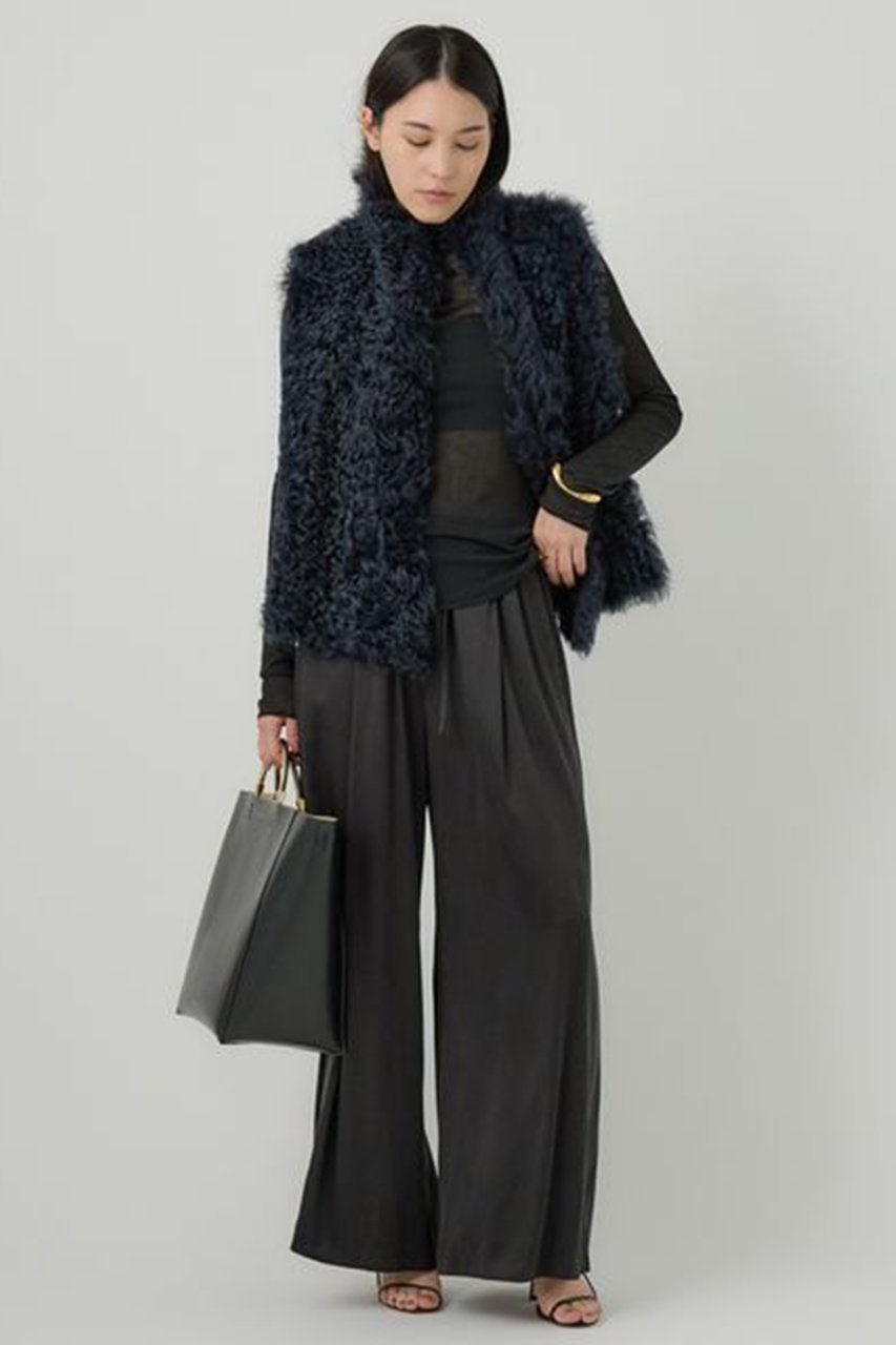 【カオス/Chaos】のモーラワイドパンツ 大人の最旬トレンドファッション＆コーディネート founy(ファウニー) 　ファッション　Fashion　レディースファッション　Fashion for Women　パンツ　Pants & Trousers　なめらか　Smooth, Silky Texture　サテン　Satin, Glossy Fabric　シルク　Silk, 100% Silk　ストレッチ　Stretch, Stretchy Fabric　ワイド　Wide, Wide Fit　エレガント 上品　Elegant　 other-1|ID: prp329100003836643 ipo3291000000032819679