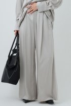 【カオス/Chaos】のモーラワイドパンツ グレージュ|ID: prp329100003836643 ipo3291000000034079362