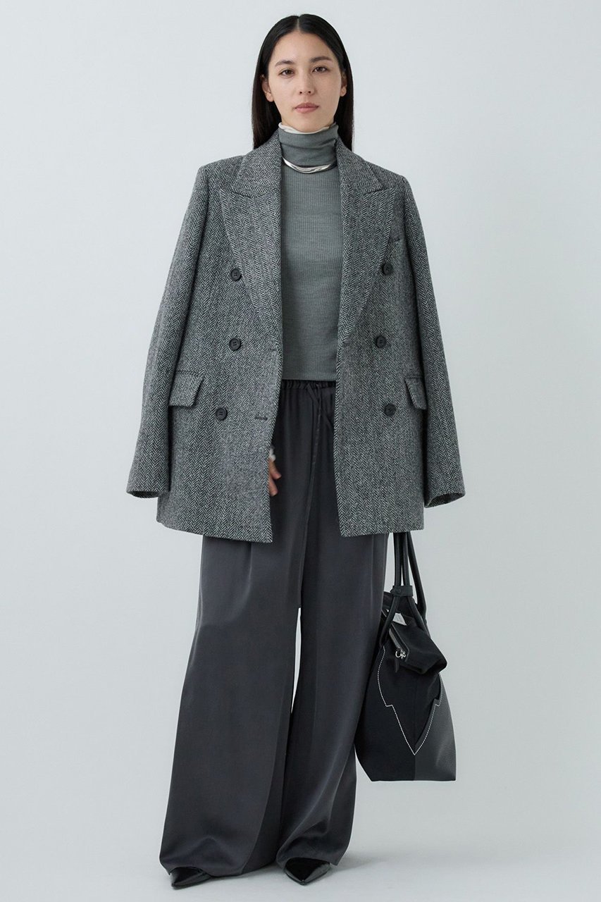 【カオス/Chaos】のモーラワイドパンツ 人気、トレンドファッション・服の通販 founy(ファニー) 　ファッション　Fashion　レディースファッション　Fashion for Women　パンツ　Pants & Trousers　なめらか　Smooth, Silky Texture　サテン　Satin, Glossy Fabric　シルク　Silk, 100% Silk　ストレッチ　Stretch, Stretchy Fabric　ワイド　Wide, Wide Fit　エレガント 上品　Elegant　other-5|ID: prp329100003836643 ipo3291000000036525501