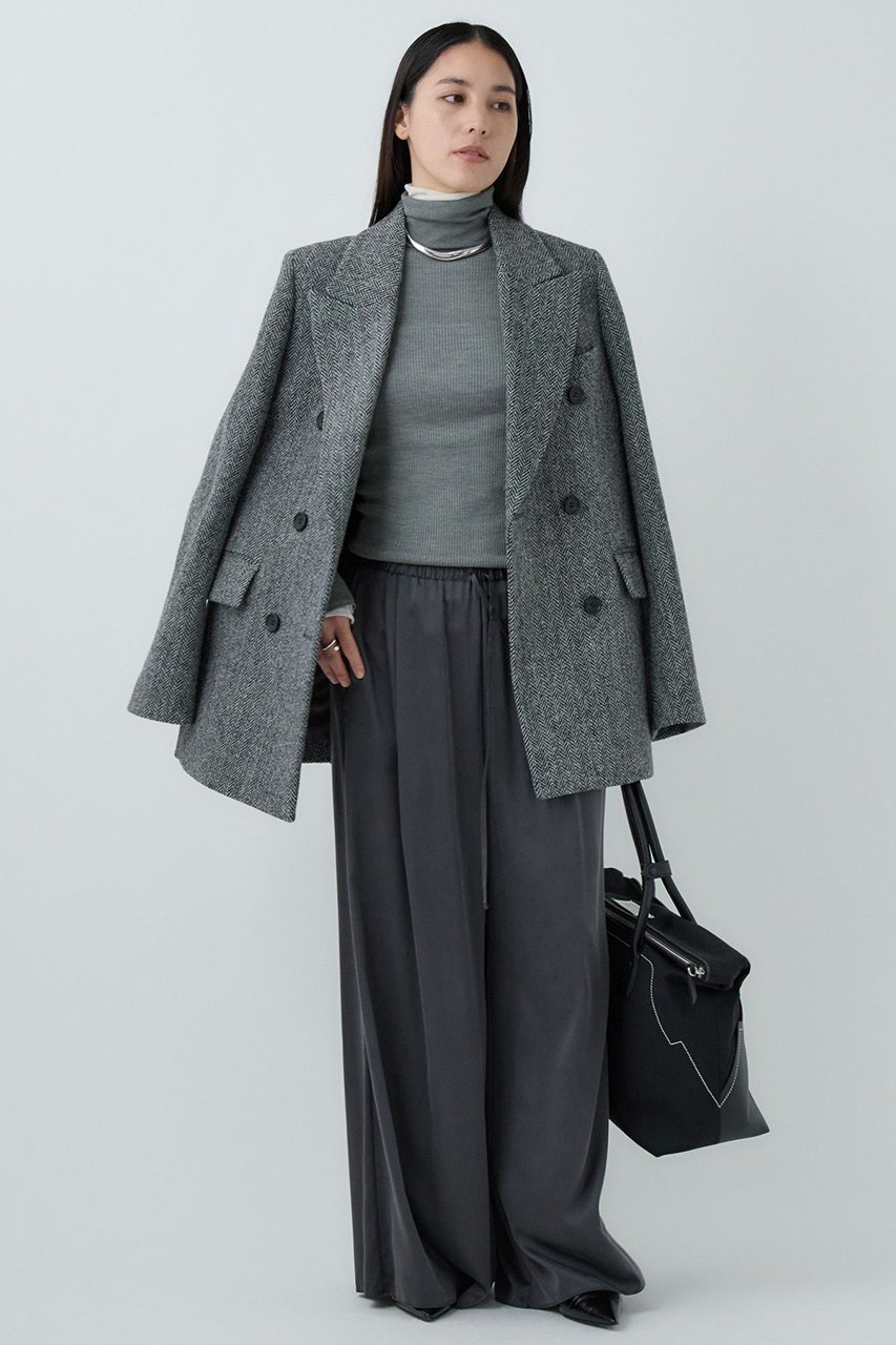 【カオス/Chaos】のモーラワイドパンツ 人気、トレンドファッション・服の通販 founy(ファニー) 　ファッション　Fashion　レディースファッション　Fashion for Women　パンツ　Pants & Trousers　なめらか　Smooth, Silky Texture　サテン　Satin, Glossy Fabric　シルク　Silk, 100% Silk　ストレッチ　Stretch, Stretchy Fabric　ワイド　Wide, Wide Fit　エレガント 上品　Elegant　other-7|ID: prp329100003836643 ipo3291000000036525503