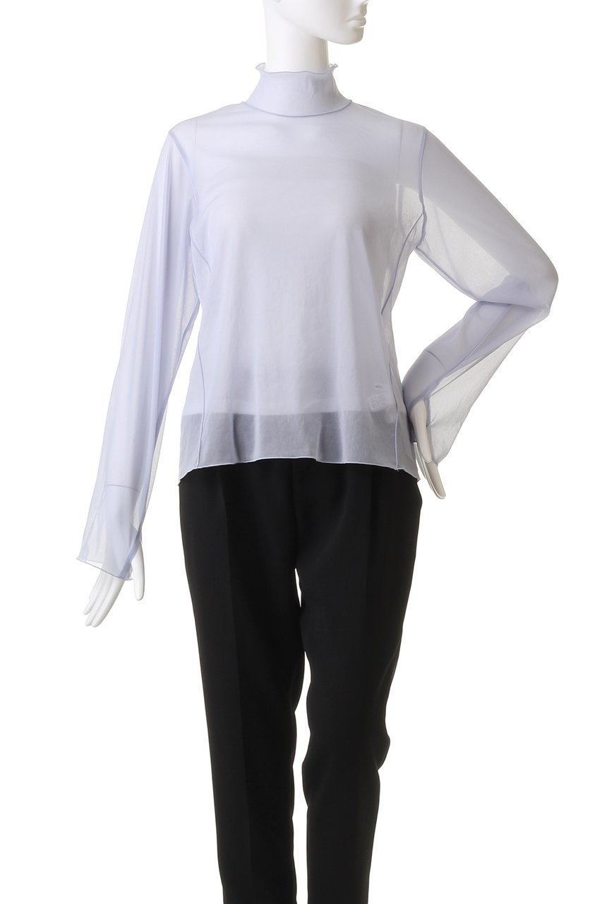 【ミディウミソリッド/MIDIUMISOLID】のsheer high neck inner インナー 人気、トレンドファッション・服の通販 founy(ファニー) 　ファッション　Fashion　レディースファッション　WOMEN　トップス・カットソー　Tops/Tshirt　シャツ/ブラウス　Shirts/Blouses　ロング / Tシャツ　T-Shirts　カットソー　Cut and Sewn　インナー　Inner　キャミ　Cami　スリーブ　Sleeve　ビスチェ　Bustier　フィット　Fit　ロング　Long　other-2|ID: prp329100003836663 ipo3291000000031383111