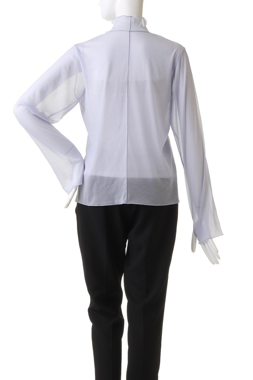 【ミディウミソリッド/MIDIUMISOLID】のsheer high neck inner インナー 人気、トレンドファッション・服の通販 founy(ファニー) 　ファッション　Fashion　レディースファッション　WOMEN　トップス・カットソー　Tops/Tshirt　シャツ/ブラウス　Shirts/Blouses　ロング / Tシャツ　T-Shirts　カットソー　Cut and Sewn　インナー　Inner　キャミ　Cami　スリーブ　Sleeve　ビスチェ　Bustier　フィット　Fit　ロング　Long　other-4|ID: prp329100003836663 ipo3291000000031383113
