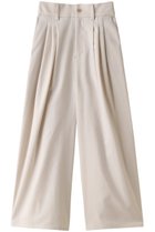 【ミディウミソリッド/MIDIUMISOLID】のtuck straight slacks パンツ ivory|ID: prp329100003836665 ipo3291000000028482981