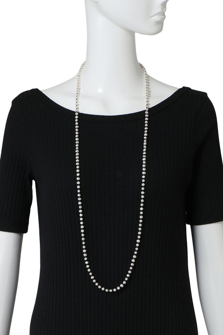 【メゾンスペシャル/MAISON SPECIAL】の【UNISEX】Pearl w/Onyx ネックレス 120cm 人気、トレンドファッション・服の通販 founy(ファニー) 　ファッション　Fashion　レディースファッション　Fashion for Women　ジュエリー　Jewelry　ネックレス　Necklaces & Pendants　ユニセックス　Unisex, Genderless　オケージョン　Occasion Wear　ネックレス　Necklace, Pendant Necklace　パーティ　Party, Party Style　パール　Pearl, Pearl Accent　ロング　Long, Long-Length　エレガント 上品　Elegant　other-2|ID: prp329100003838246 ipo3291000000031383065