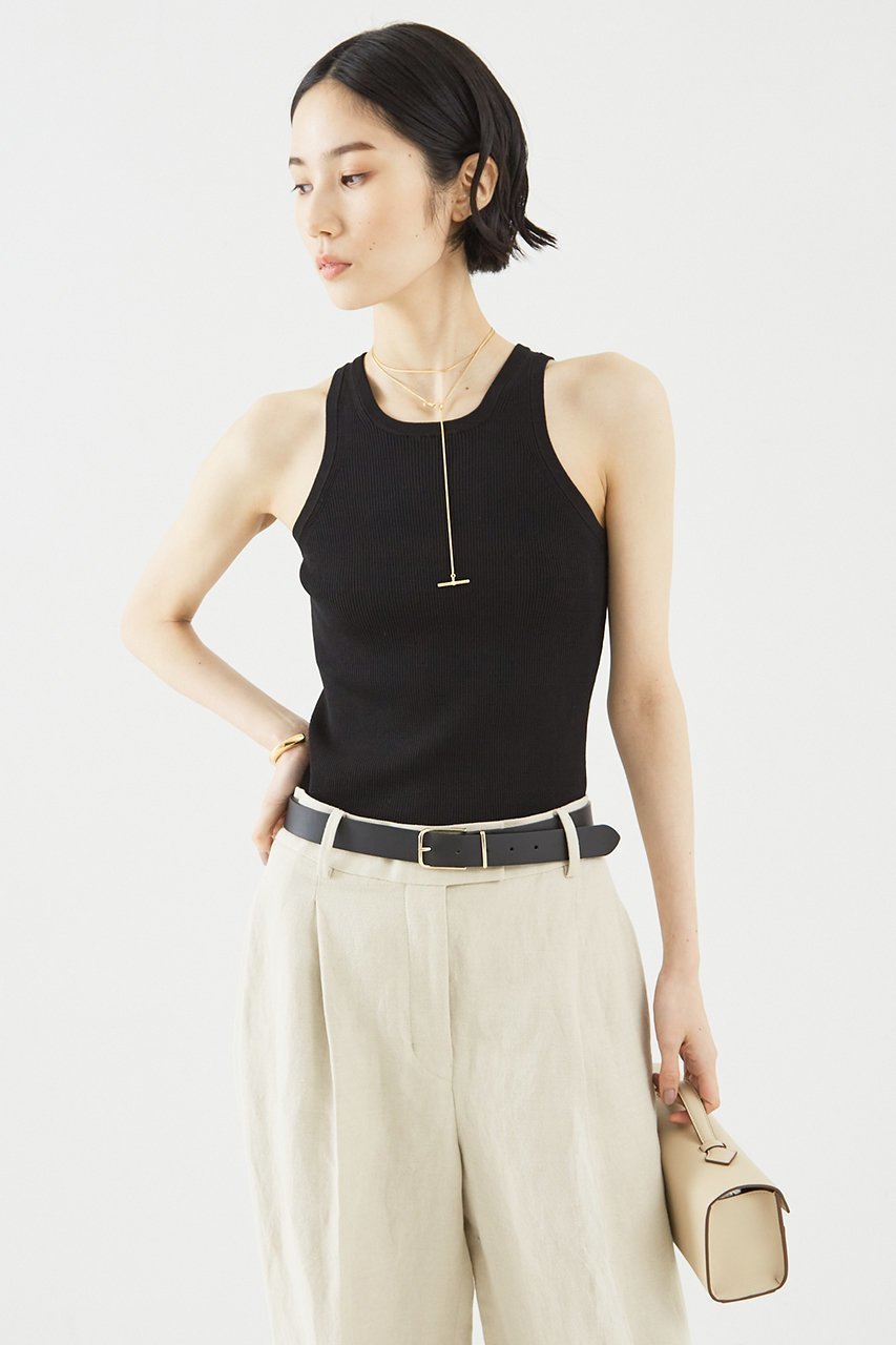 【ザ ストア バイ シー/THE STORE by C】のアメスリリブタンクトップ 人気、トレンドファッション・服の通販 founy(ファニー) 　ファッション　Fashion　レディースファッション　Fashion for Women　トップス・カットソー　Cut & Sew Tops　キャミソール&ノースリーブ　Camisoles & Sleeveless Tops　シャツ・ブラウス・オフィスカジュアル　Elegant Blouses & Button-Ups　ロングTシャツ・Tシャツ　Longline T-Shirts & Tees　カットソー・ベーシックTシャツ　Cut-and-Sewn Tops / Stretch Tees & Basics　アメリカン　American Style　インナー　Innerwear　キャミソール　Camisole, Spaghetti Strap Top　ジャケット　Jacket, Outerwear　スリーブ　Sleeve, Long Sleeve / Short Sleeve　タンク　Tank Top, Sleeveless Top　フィット　Fit, Slim Fit　other-2|ID: prp329100003839423 ipo3291000000032925911