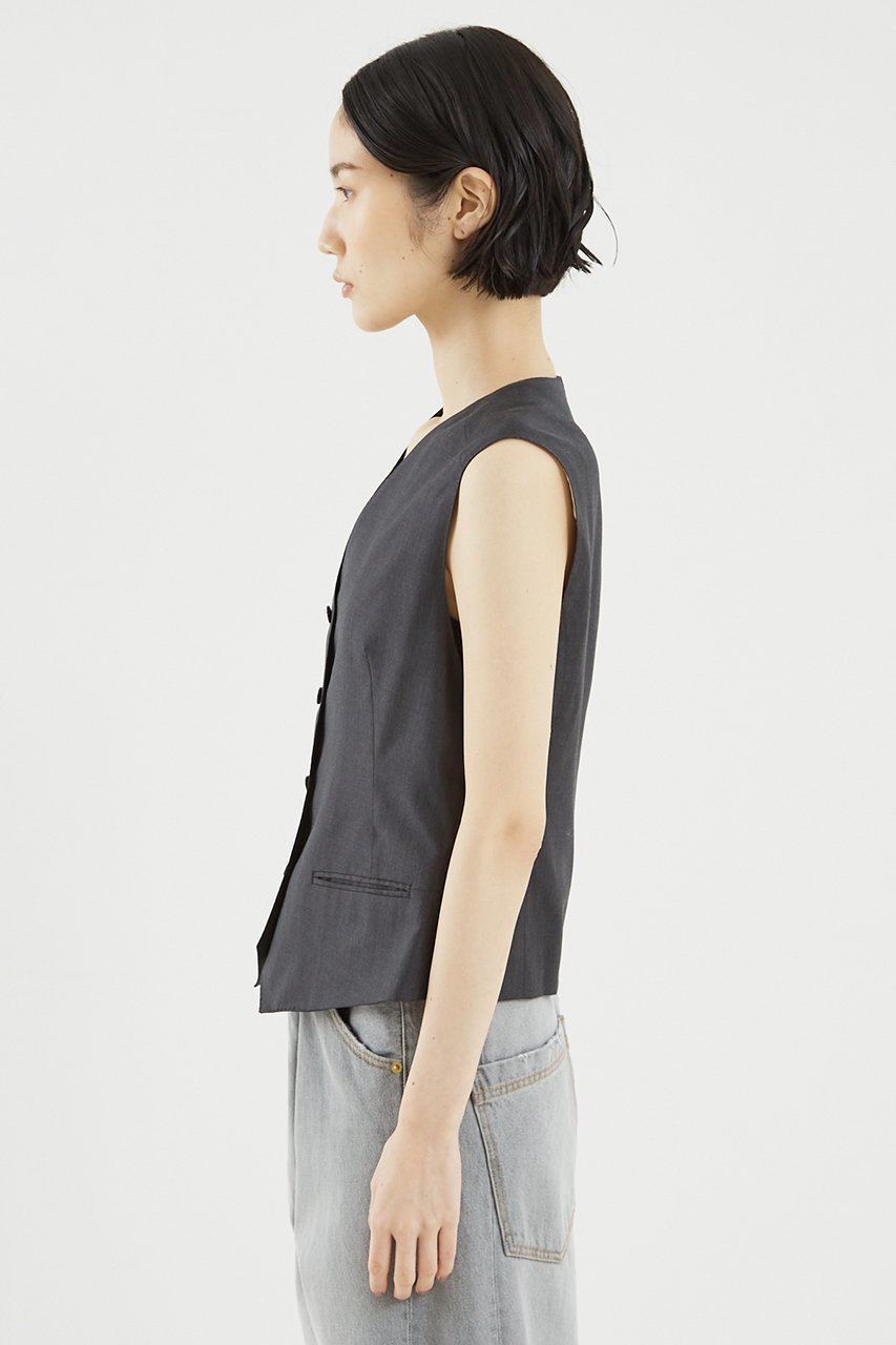 【ザ ストア バイ シー/THE STORE by C】のベスト 人気、トレンドファッション・服の通販 founy(ファニー) 　ファッション　Fashion　レディースファッション　Fashion for Women　アウター　Coat / Outerwear Collection　レディースジャケット・軽アウター　Jackets　おすすめ　Recommended / Our Picks　シェイプ　Shape, Slim Fit　シンプル　Simple, Minimal　ジャケット　Jacket, Outerwear　ノースリーブ　Sleeveless, No-Sleeve　ベスト　Vest, Waistcoat　ベーシック　Basic, Essential　夏　Summer　other-6|ID: prp329100003839432 ipo3291000000032812259