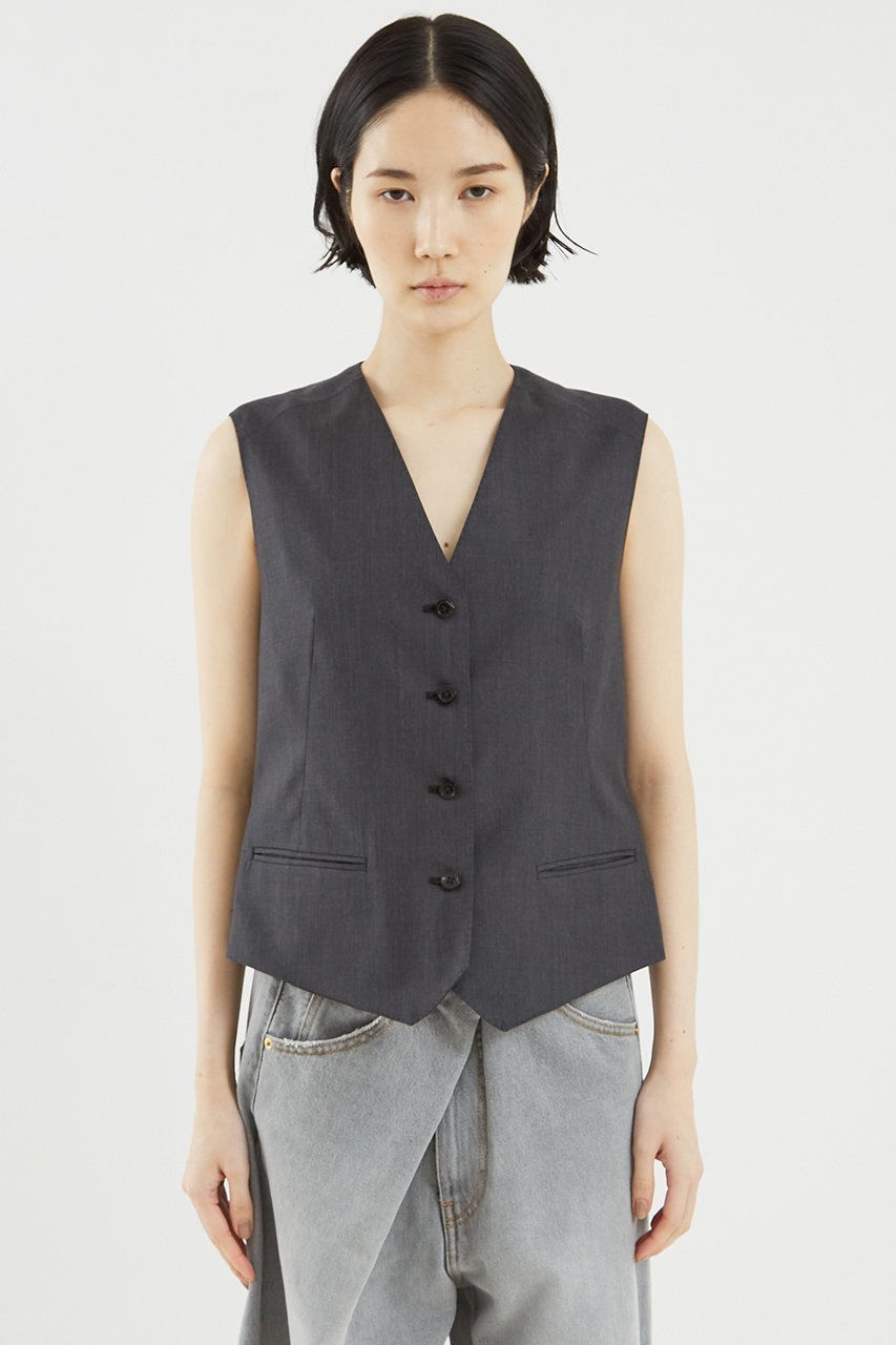 【ザ ストア バイ シー/THE STORE by C】のベスト 人気、トレンドファッション・服の通販 founy(ファニー) 　ファッション　Fashion　レディースファッション　Fashion for Women　アウター　Coat / Outerwear Collection　レディースジャケット・軽アウター　Jackets　おすすめ　Recommended / Our Picks　シェイプ　Shape, Slim Fit　シンプル　Simple, Minimal　ジャケット　Jacket, Outerwear　ノースリーブ　Sleeveless, No-Sleeve　ベスト　Vest, Waistcoat　ベーシック　Basic, Essential　夏　Summer　other-5|ID: prp329100003839432 ipo3291000000035700902