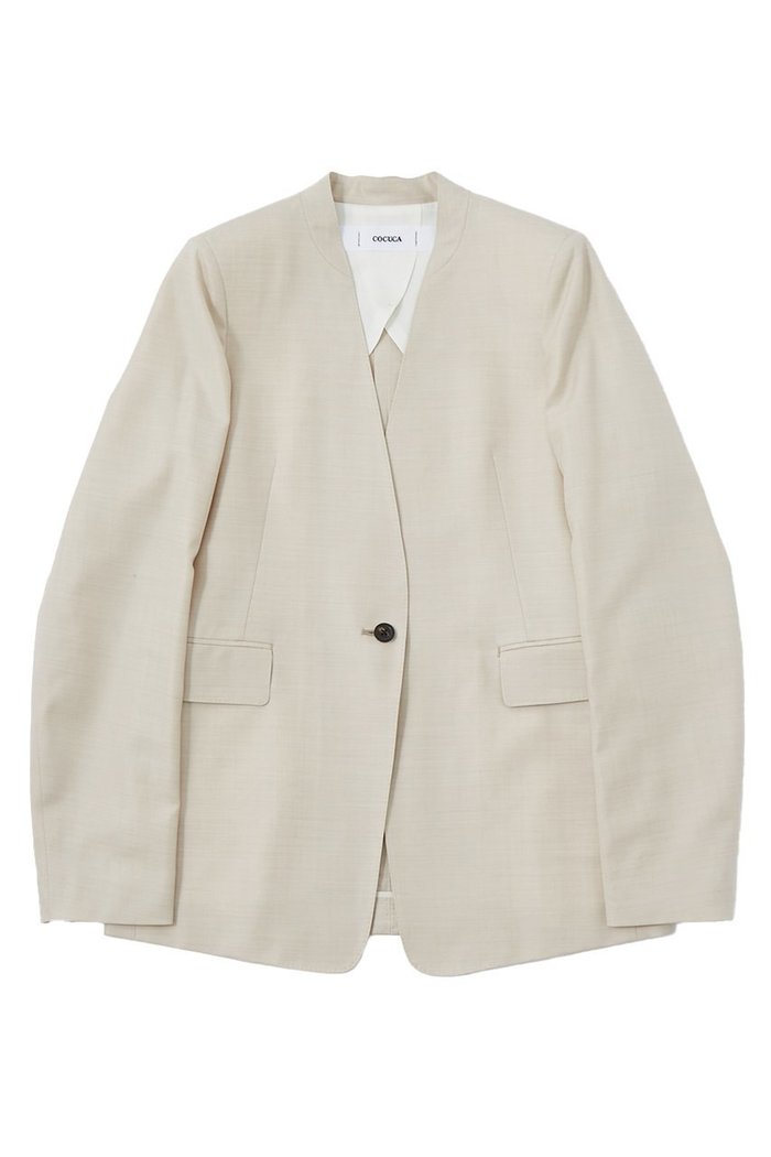 【ザ ストア バイ シー/THE STORE by C】のノーカラージャケット インテリア・キッズ・メンズ・レディースファッション・服の通販 founy(ファニー) https://founy.com/ ファッション Fashion レディースファッション Fashion for Women アウター Coat / Outerwear Collection レディースジャケット・軽アウター Jackets ノーカラージャケット / シンプル上品コーデ Collarless Jackets おすすめ Recommended / Our Picks ジャケット Jacket, Outerwear スタイリッシュ Stylish, Fashionable ノースリーブ Sleeveless, No-Sleeve バランス Balance, Style Balance フラップ Flap, Flap Pocket ベスト Vest, Waistcoat |ID: prp329100003839433 ipo3291000000032957140