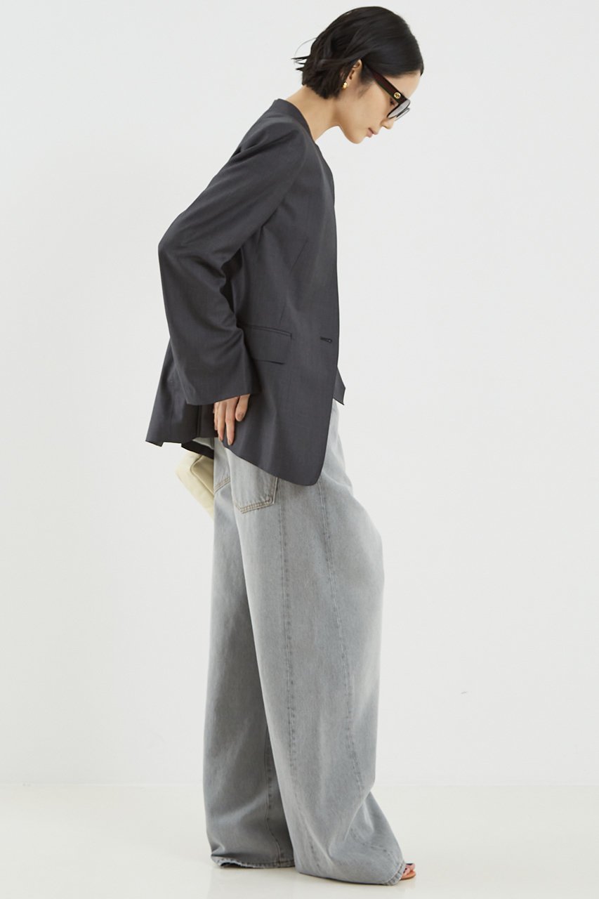 【ザ ストア バイ シー/THE STORE by C】のノーカラージャケット 人気、トレンドファッション・服の通販 founy(ファニー) 　ファッション　Fashion　レディースファッション　Fashion for Women　アウター　Coat / Outerwear Collection　レディースジャケット・軽アウター　Jackets　ノーカラージャケット / シンプル上品コーデ　Collarless Jackets　おすすめ　Recommended / Our Picks　ジャケット　Jacket, Outerwear　スタイリッシュ　Stylish, Fashionable　ノースリーブ　Sleeveless, No-Sleeve　バランス　Balance, Style Balance　フラップ　Flap, Flap Pocket　ベスト　Vest, Waistcoat　other-4|ID: prp329100003839433 ipo3291000000032957154