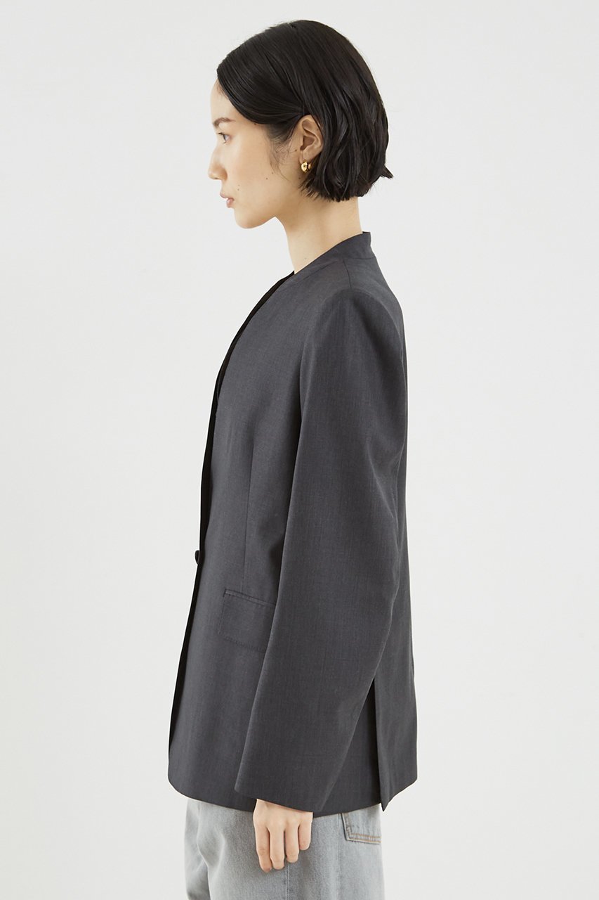 【ザ ストア バイ シー/THE STORE by C】のノーカラージャケット 人気、トレンドファッション・服の通販 founy(ファニー) 　ファッション　Fashion　レディースファッション　Fashion for Women　アウター　Coat / Outerwear Collection　レディースジャケット・軽アウター　Jackets　ノーカラージャケット / シンプル上品コーデ　Collarless Jackets　おすすめ　Recommended / Our Picks　ジャケット　Jacket, Outerwear　スタイリッシュ　Stylish, Fashionable　ノースリーブ　Sleeveless, No-Sleeve　バランス　Balance, Style Balance　フラップ　Flap, Flap Pocket　ベスト　Vest, Waistcoat　other-6|ID: prp329100003839433 ipo3291000000032957159