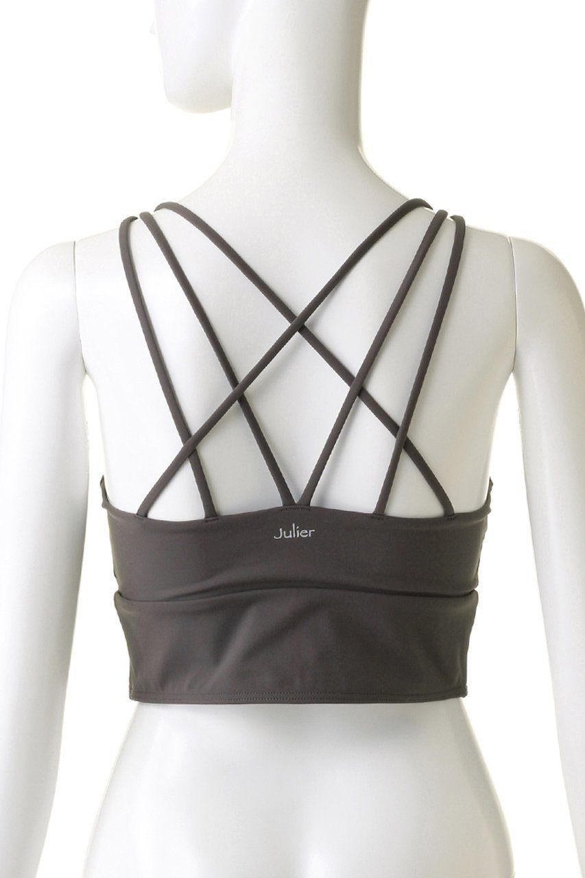 【ジュリエ/Julier】の【定番】YOGA FITショートトップス/パット付 人気、トレンドファッション・服の通販 founy(ファニー) 　ファッション　Fashion　レディースファッション　WOMEN　トップス・カットソー　Tops/Tshirt　スポーツウェア　Sportswear　スポーツ トップス　Sports Tops　スポーツ　Sports　フィット　Fit　プリント　Print　ヨガ　Yoga　レギンス　Leggings　定番　Standard　other-4|ID: prp329100003840980 ipo3291000000031382922