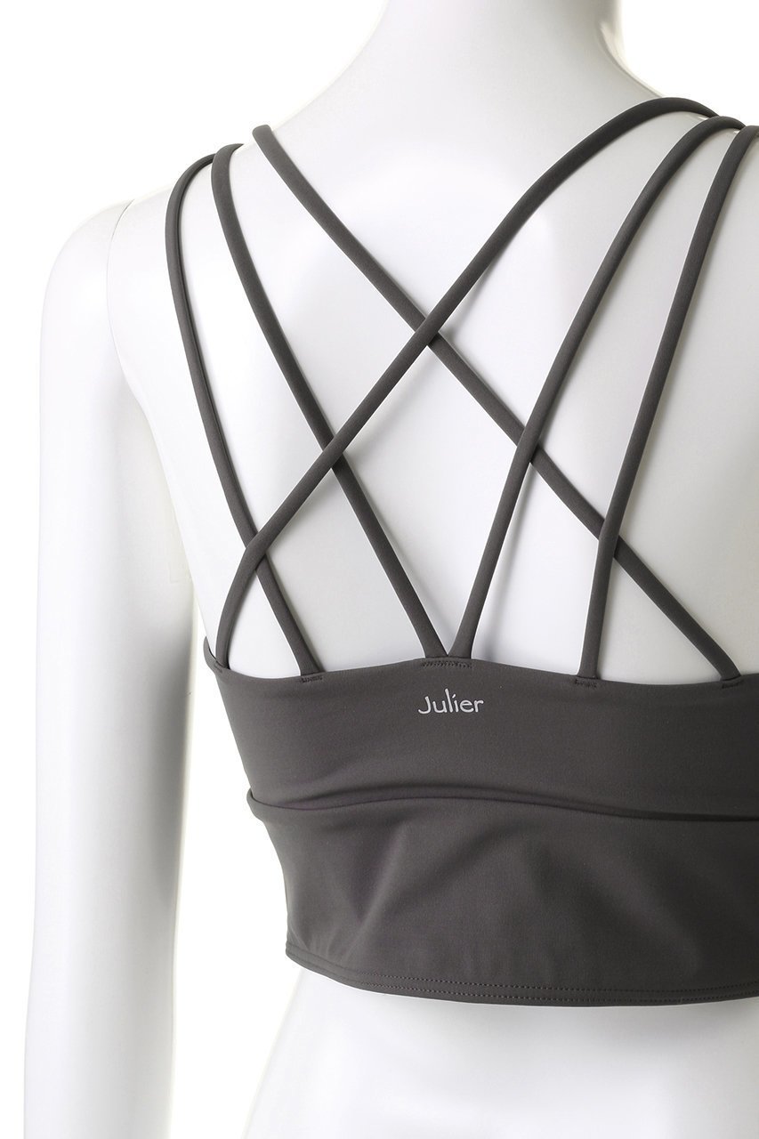 【ジュリエ/Julier】の【定番】YOGA FITショートトップス/パット付 人気、トレンドファッション・服の通販 founy(ファニー) 　ファッション　Fashion　レディースファッション　WOMEN　トップス・カットソー　Tops/Tshirt　スポーツウェア　Sportswear　スポーツ トップス　Sports Tops　スポーツ　Sports　フィット　Fit　プリント　Print　ヨガ　Yoga　レギンス　Leggings　定番　Standard　other-5|ID: prp329100003840980 ipo3291000000031382924