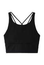 【ジュリエ/Julier】の【定番】YOGA FITショートトップス/パット付 ブラック|ID: prp329100003840980 ipo3291000000036001264