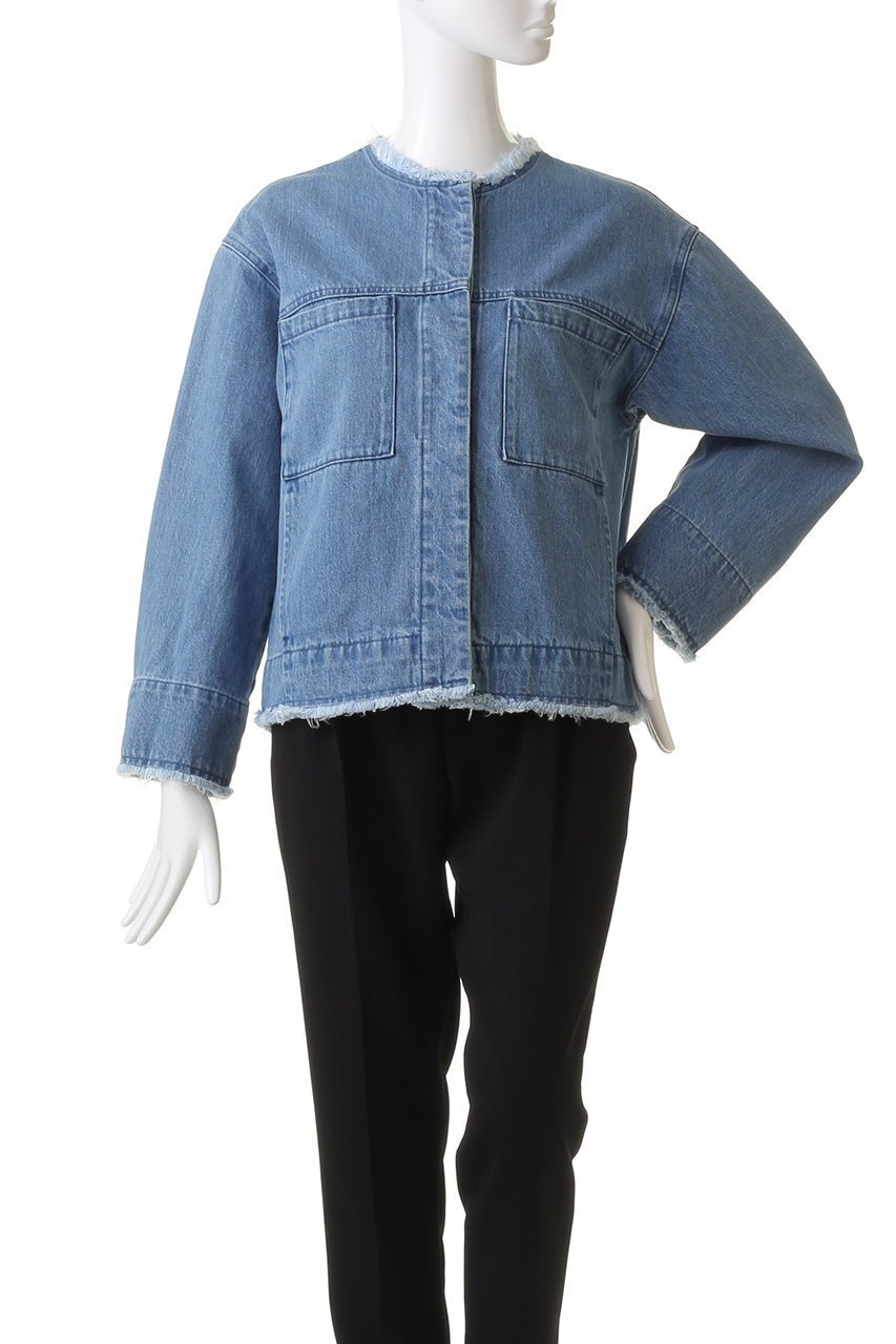 【ハウス オブ ロータス/HOUSE OF LOTUS】のデニムクルージャケット 人気、トレンドファッション・服の通販 founy(ファニー) 　ファッション　Fashion　レディースファッション　Fashion for Women　アウター　Coat / Outerwear Collection　レディースジャケット・軽アウター　Jackets　ジャケット　Jacket, Outerwear　スプリング　Spring, Spring Collection　スリーブ　Sleeve, Long Sleeve / Short Sleeve　デニム　Denim, Jeans Material　フェミニン　Feminine, Girly　フリンジ　Fringe, Tassel　ロング　Long, Long-Length　other-2|ID: prp329100003841014 ipo3291000000035552047