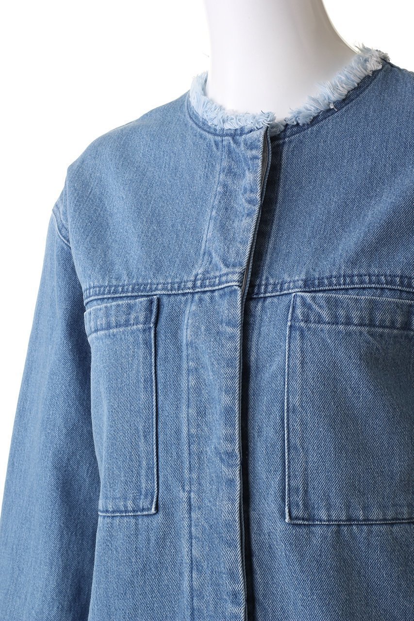 【ハウス オブ ロータス/HOUSE OF LOTUS】のデニムクルージャケット 人気、トレンドファッション・服の通販 founy(ファニー) 　ファッション　Fashion　レディースファッション　Fashion for Women　アウター　Coat / Outerwear Collection　レディースジャケット・軽アウター　Jackets　ジャケット　Jacket, Outerwear　スプリング　Spring, Spring Collection　スリーブ　Sleeve, Long Sleeve / Short Sleeve　デニム　Denim, Jeans Material　フェミニン　Feminine, Girly　フリンジ　Fringe, Tassel　ロング　Long, Long-Length　other-5|ID: prp329100003841014 ipo3291000000035552050