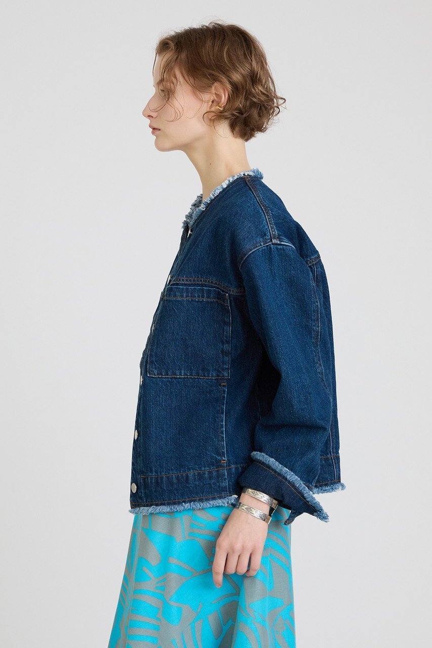 【ハウス オブ ロータス/HOUSE OF LOTUS】のデニムクルージャケット 人気、トレンドファッション・服の通販 founy(ファニー) 　ファッション　Fashion　レディースファッション　Fashion for Women　アウター　Coat / Outerwear Collection　レディースジャケット・軽アウター　Jackets　ジャケット　Jacket, Outerwear　スプリング　Spring, Spring Collection　スリーブ　Sleeve, Long Sleeve / Short Sleeve　デニム　Denim, Jeans Material　フェミニン　Feminine, Girly　フリンジ　Fringe, Tassel　ロング　Long, Long-Length　other-8|ID: prp329100003841014 ipo3291000000035552053